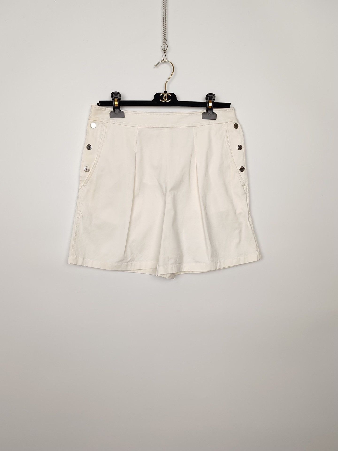 Hermes Hermès Silver Hardware Shorts Size 40 Size 27" / US 4 / IT 40 - 2 Thumbnail