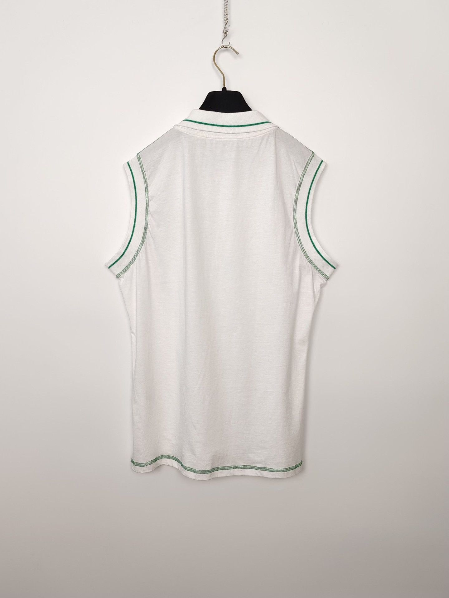 Dolce & Gabbana Dolce & Gabbana Green Stitch Polo Shirt Size XL Size US XL / EU 56 / 4 - 3 Thumbnail