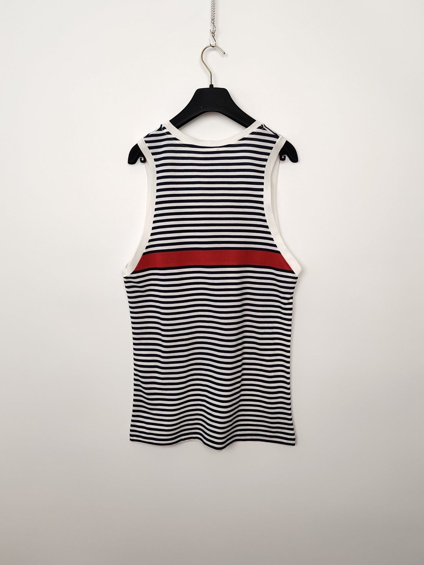 Dolce & Gabbana Dolce & Gabbana Striped Anchor Logo Tank Top Size S Size US S / EU 44-46 / 1 - 3 Thumbnail