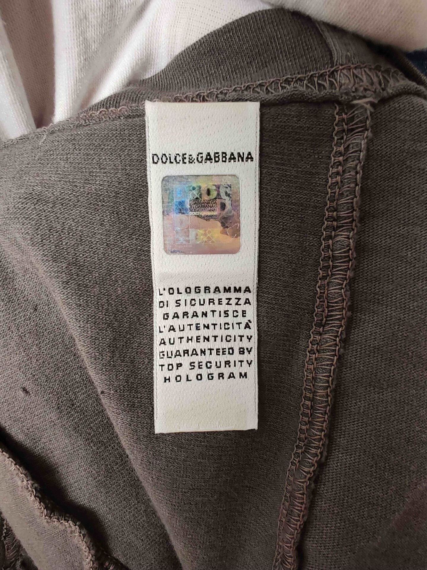 Dolce & Gabbana Dolce & Gabbana Denim Pocket Long Sleeve T-Shirt Size L Size US L / EU 52-54 / 3 - 8 Thumbnail