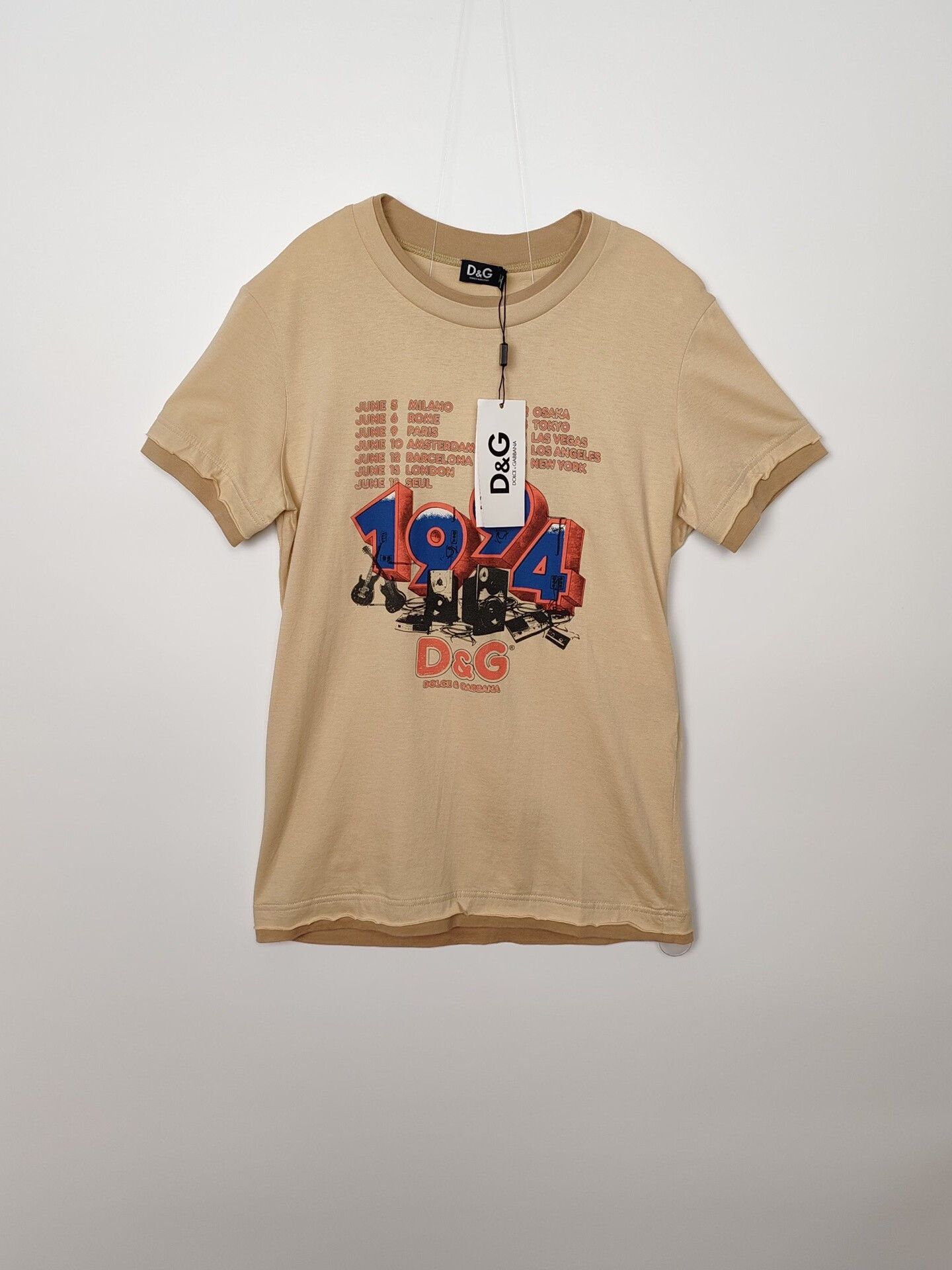 Dolce & Gabbana Dolce & Gabbana Graphic Print T-Shirt Size M Size US M / EU 48-50 / 2 - 2 Thumbnail