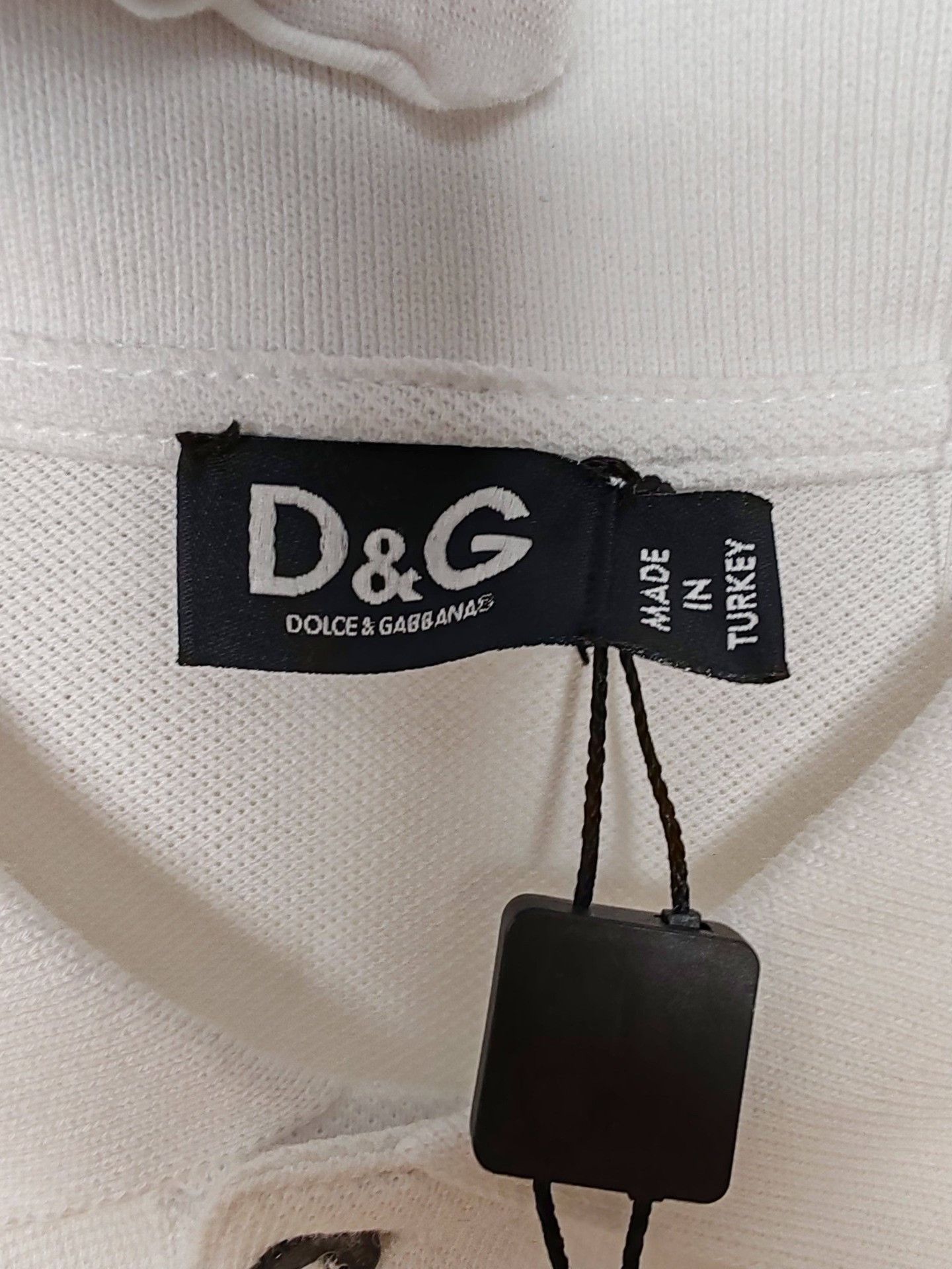 Dolce & Gabbana Dolce & Gabbana Embroidered Logo Polo Size L Size US L / EU 52-54 / 3 - 4 Thumbnail