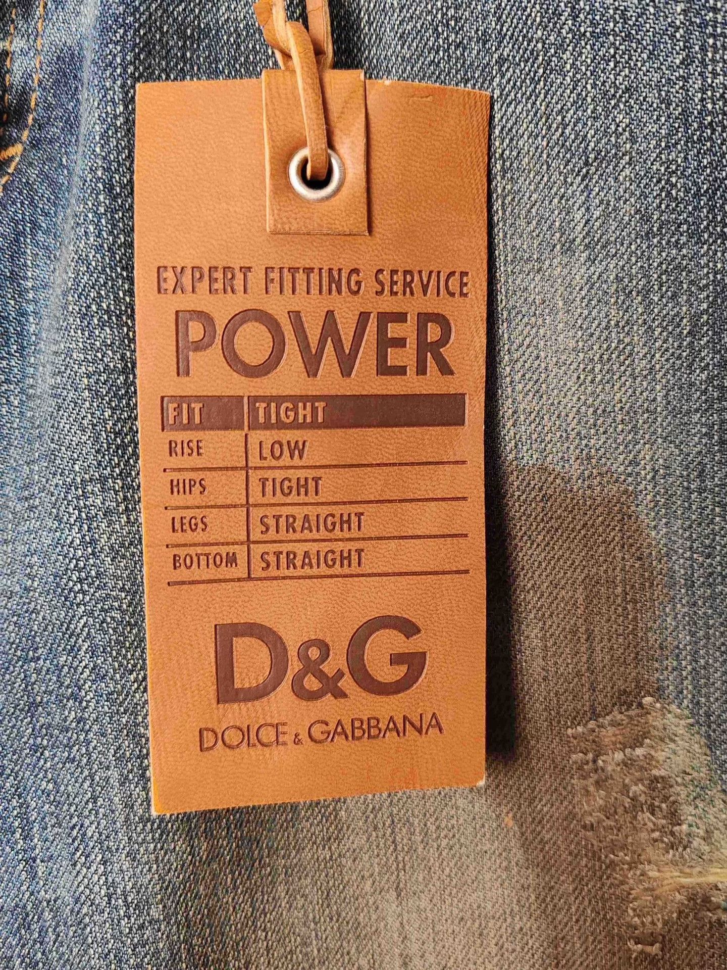Dolce & Gabbana D&G Power Denim Jeans Size 33 Size US 33 - 6 Thumbnail