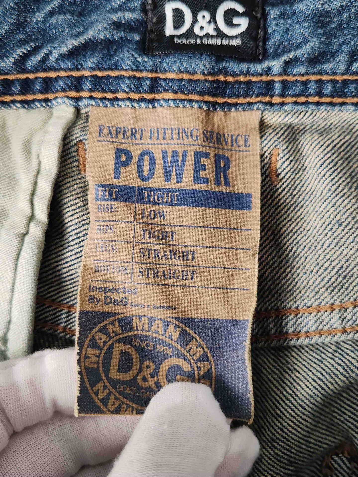 Dolce & Gabbana D&G Power Denim Jeans Size 33 Size US 33 - 8 Thumbnail
