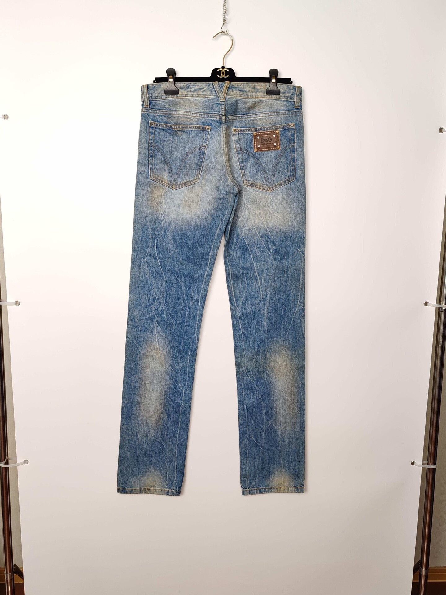 Dolce & Gabbana Dolce & Gabbana Power Distressed Denim Jeans Size 30 Size US 30 / EU 46 - 3 Thumbnail
