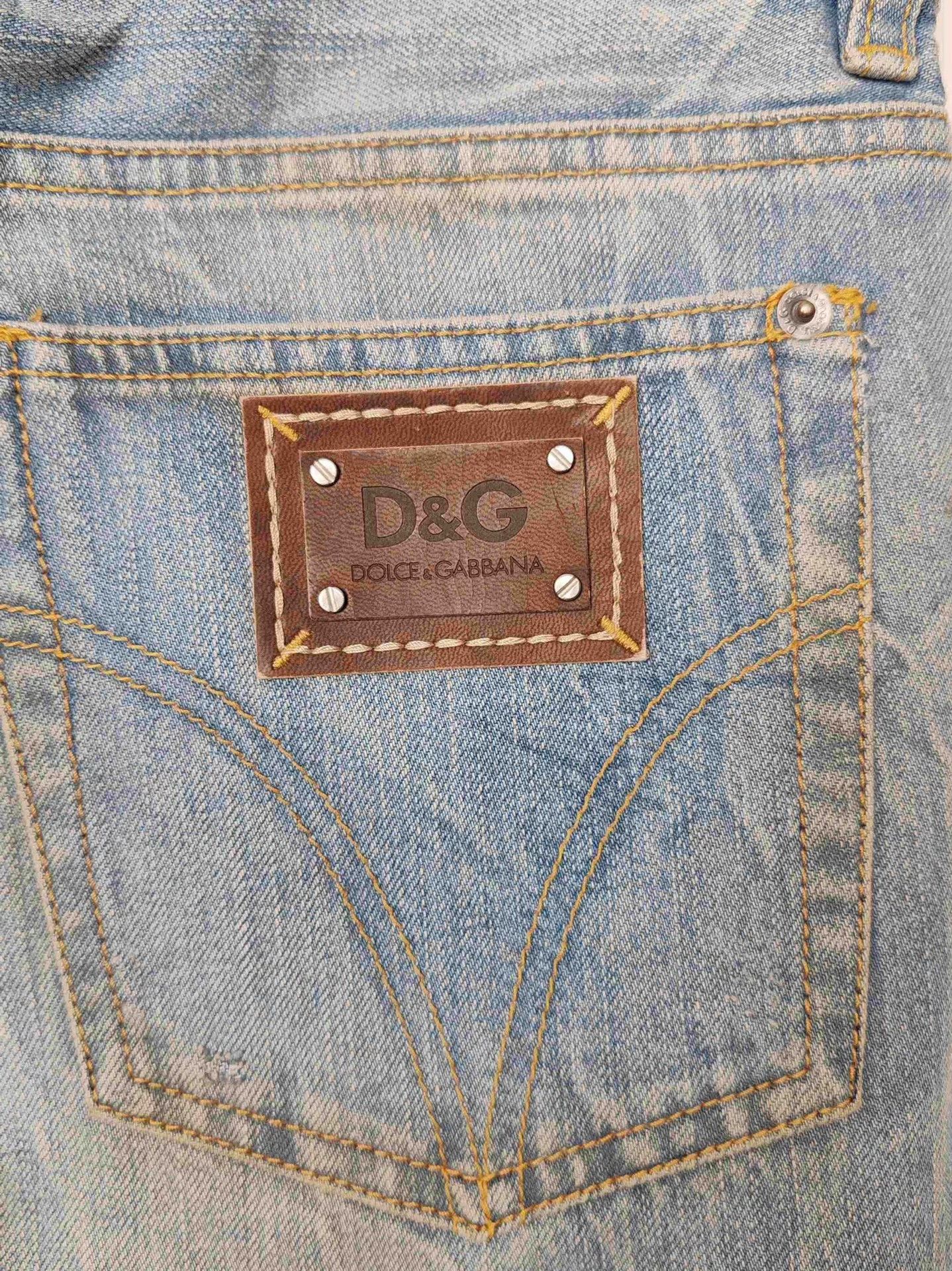 Dolce & Gabbana D&G Power Distressed Jeans Size 30 Size US 30 / EU 46 - 8 Thumbnail