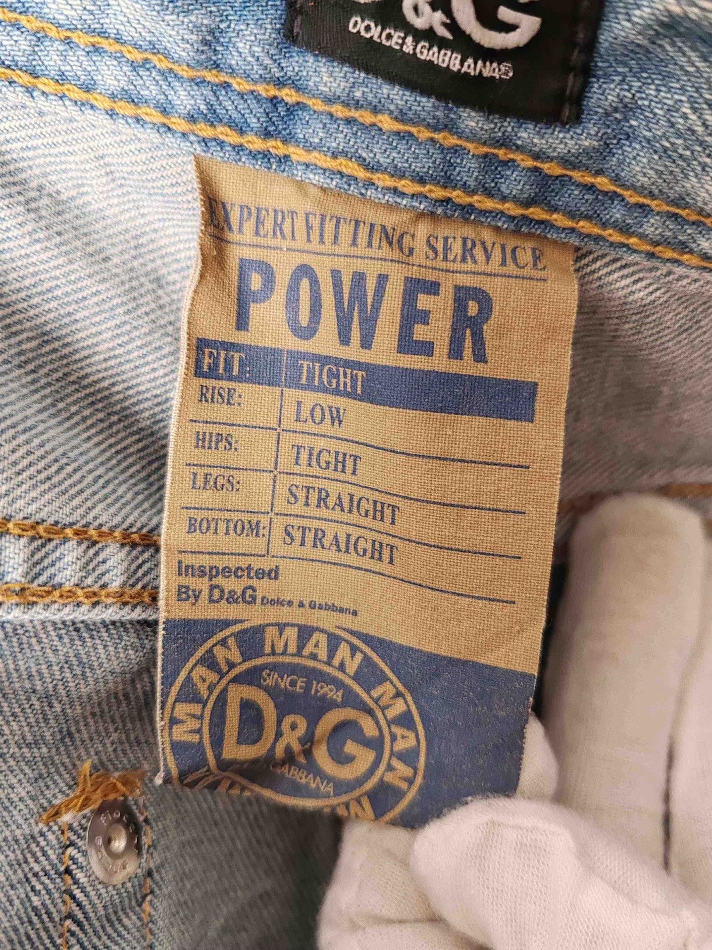 Dolce & Gabbana D&G Power Distressed Jeans Size 30 Size US 30 / EU 46 - 6 Thumbnail