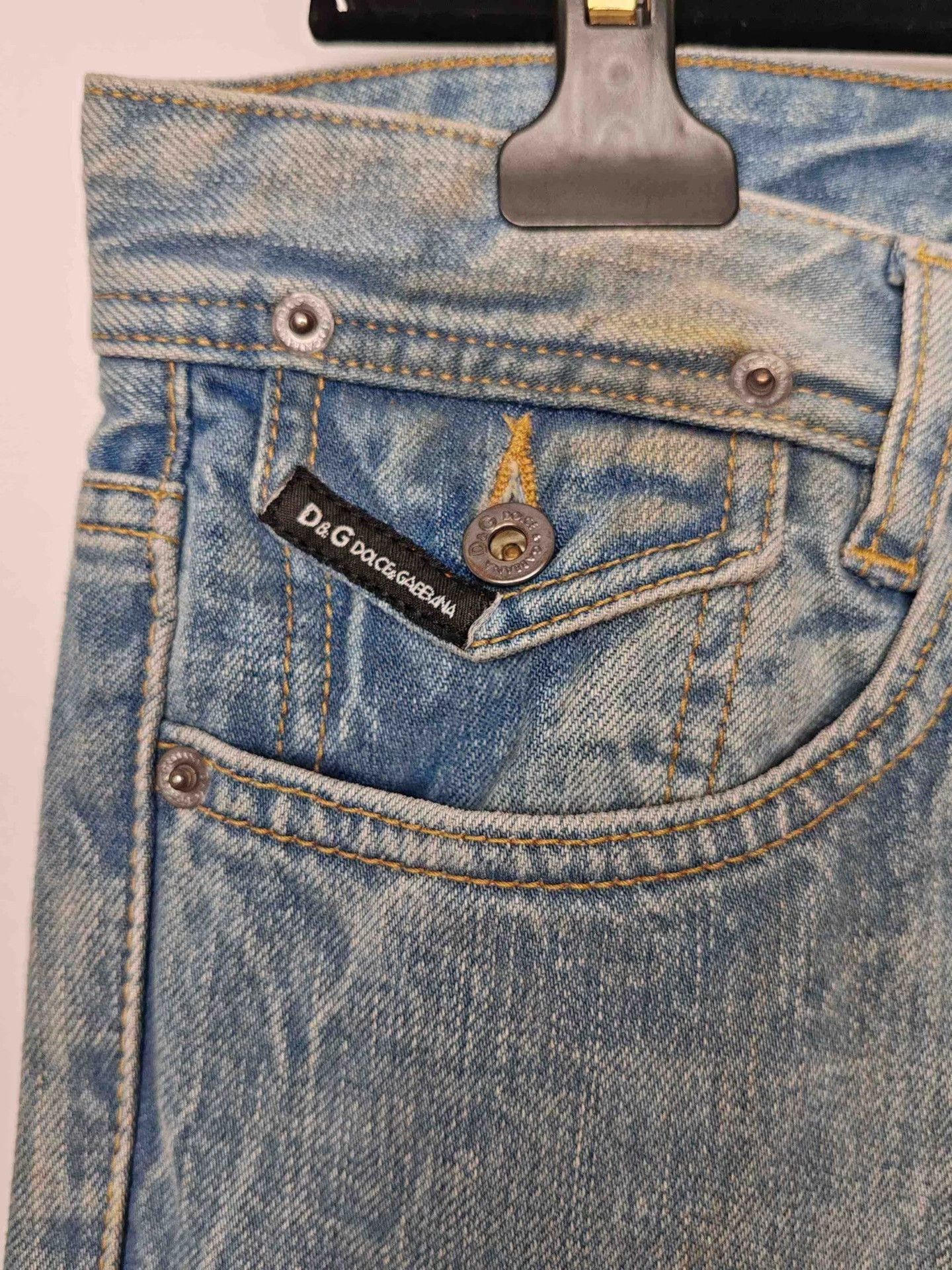 Dolce & Gabbana D&G Power Distressed Jeans Size 30 Size US 30 / EU 46 - 5 Thumbnail