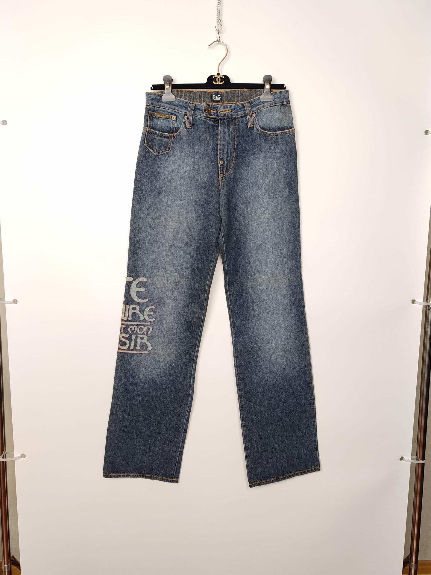 Dolce & Gabbana Dolce & Gabbana Graphic Jeans Size 30 Size US 30 / EU 46 - 2 Thumbnail