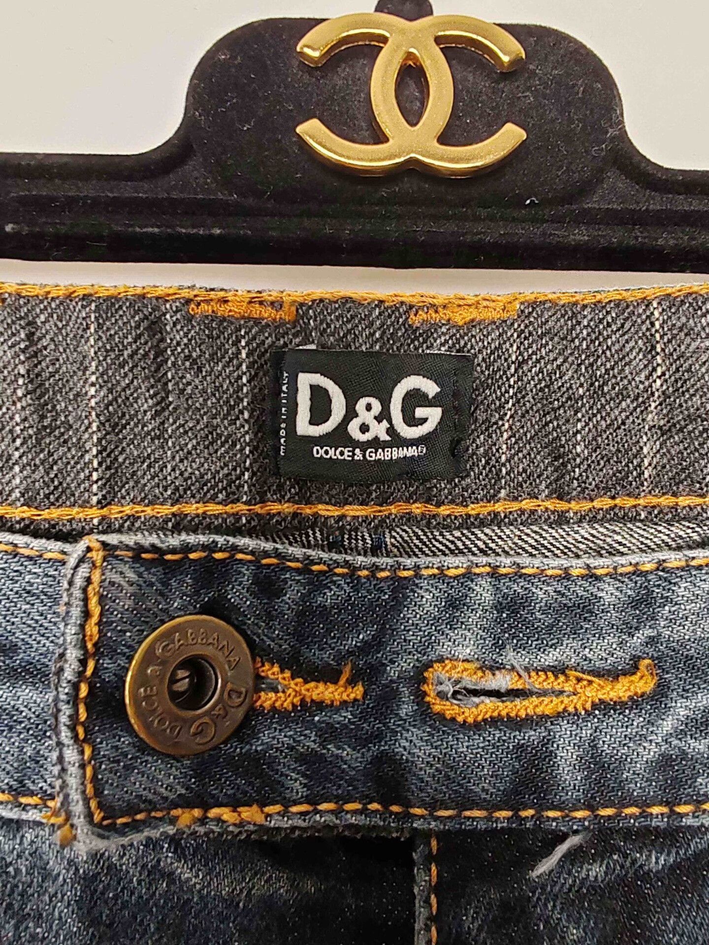Dolce & Gabbana Dolce & Gabbana Graphic Jeans Size 30 Size US 30 / EU 46 - 4 Thumbnail
