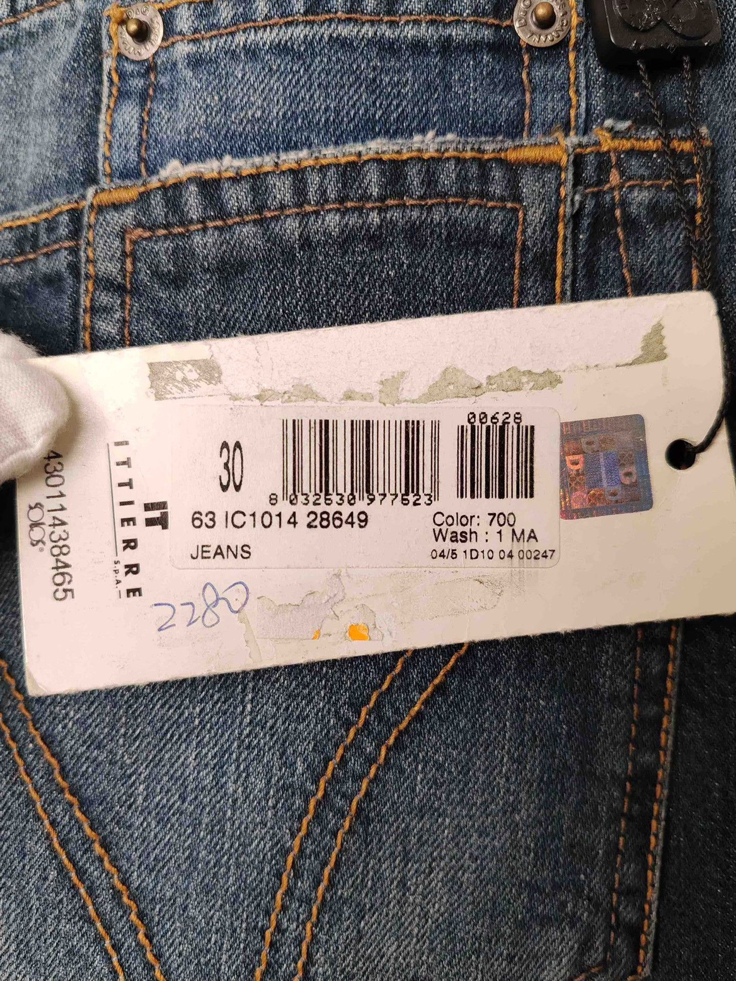 Dolce & Gabbana Dolce & Gabbana Graphic Jeans Size 30 Size US 30 / EU 46 - 6 Thumbnail