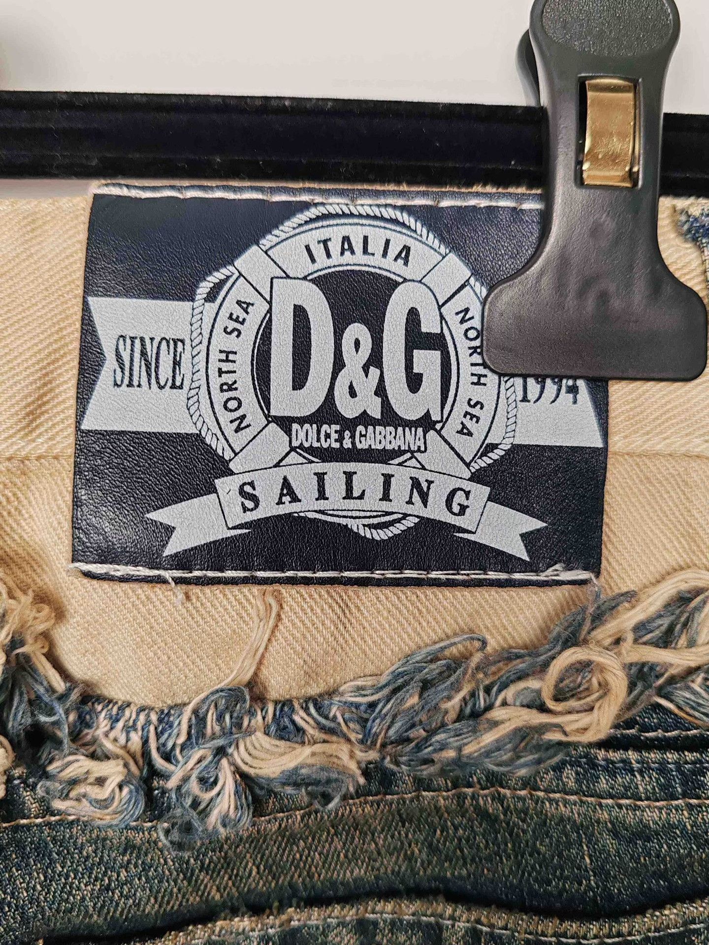 Dolce & Gabbana Dolce & Gabbana Sailing Denim Jeans Size 32 Size US 32 / EU 48 - 7 Thumbnail