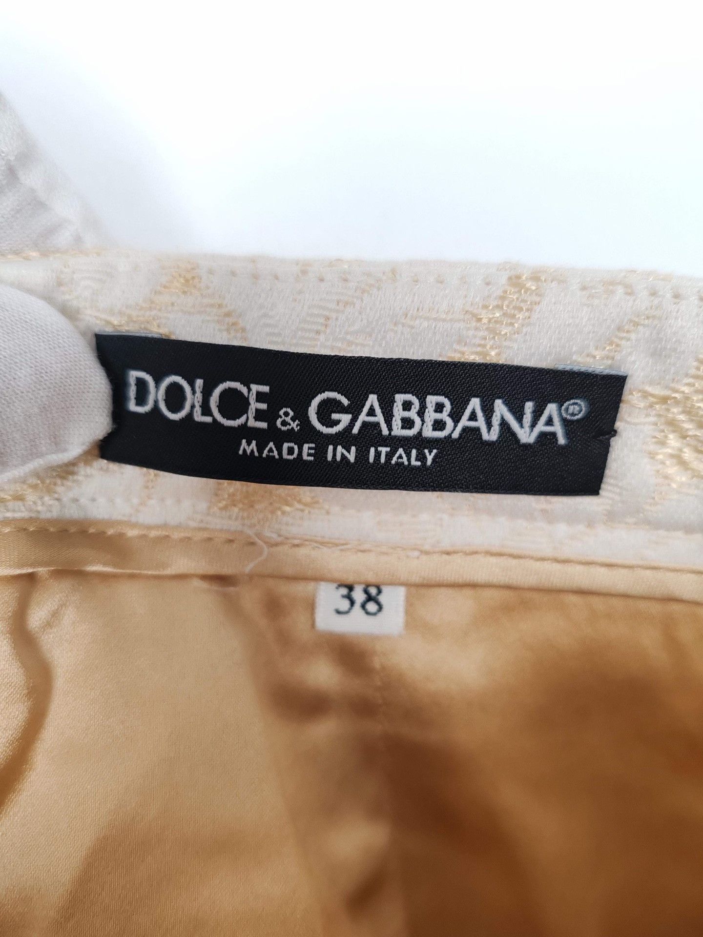 Dolce & Gabbana Dolce & Gabbana Floral Jacquard Shorts Size 38 Size 26" / US 2 / IT 38 - 4 Thumbnail