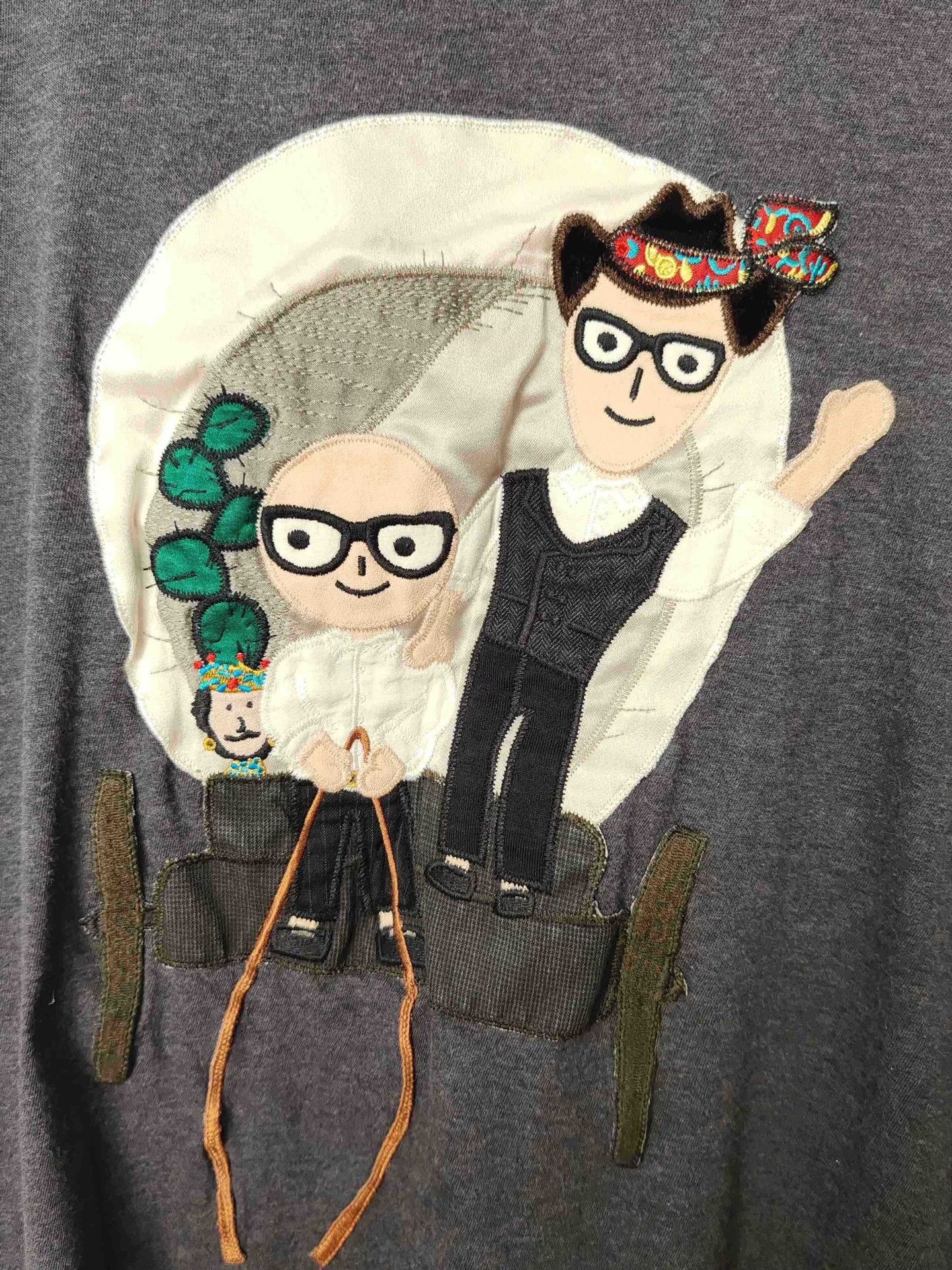 Dolce & Gabbana Dolce & Gabbana DGFamily Long Sleeve T-Shirt S Size US S / EU 44-46 / 1 - 5 Thumbnail
