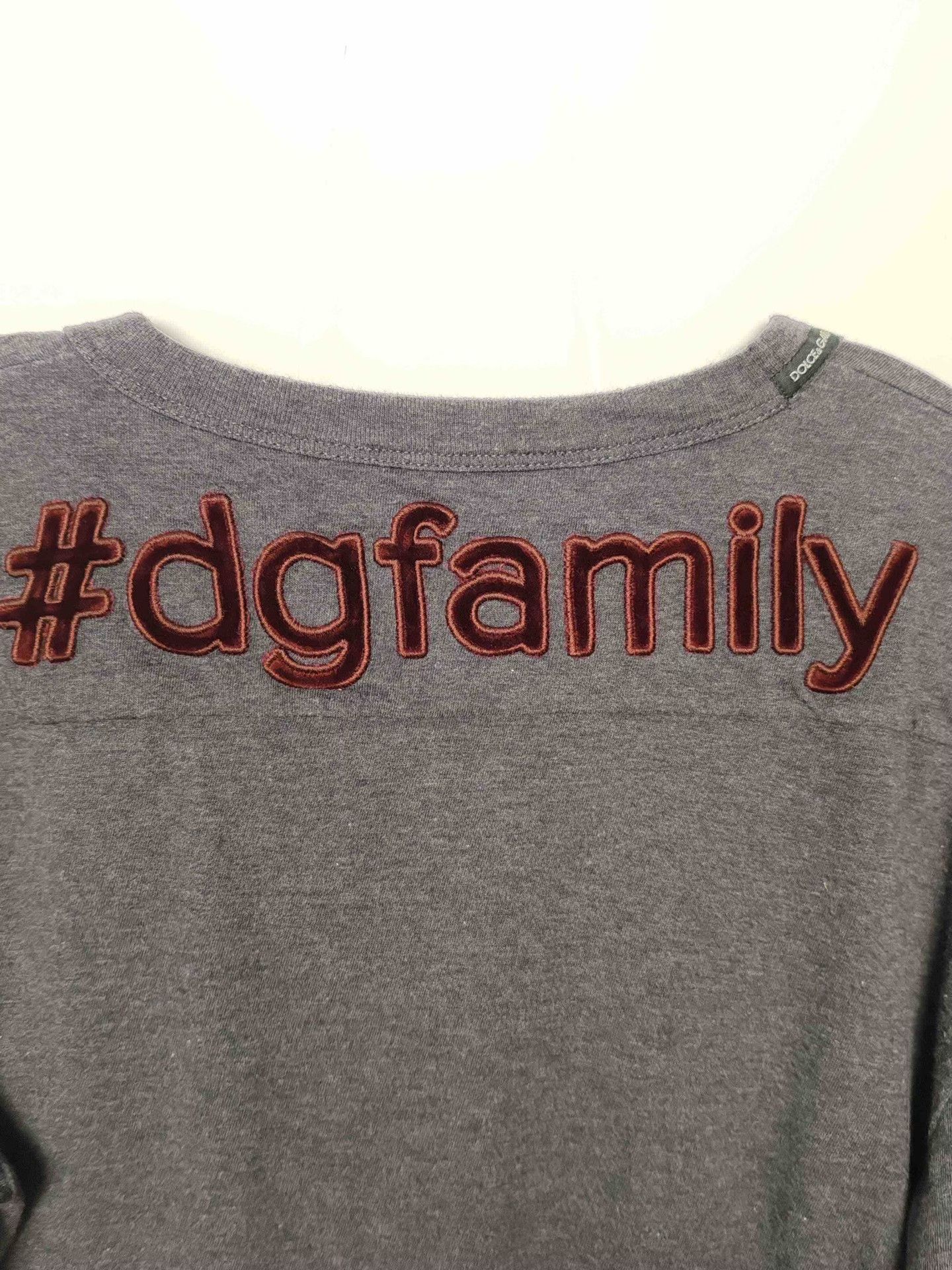 Dolce & Gabbana Dolce & Gabbana DGFamily Long Sleeve T-Shirt S Size US S / EU 44-46 / 1 - 7 Thumbnail