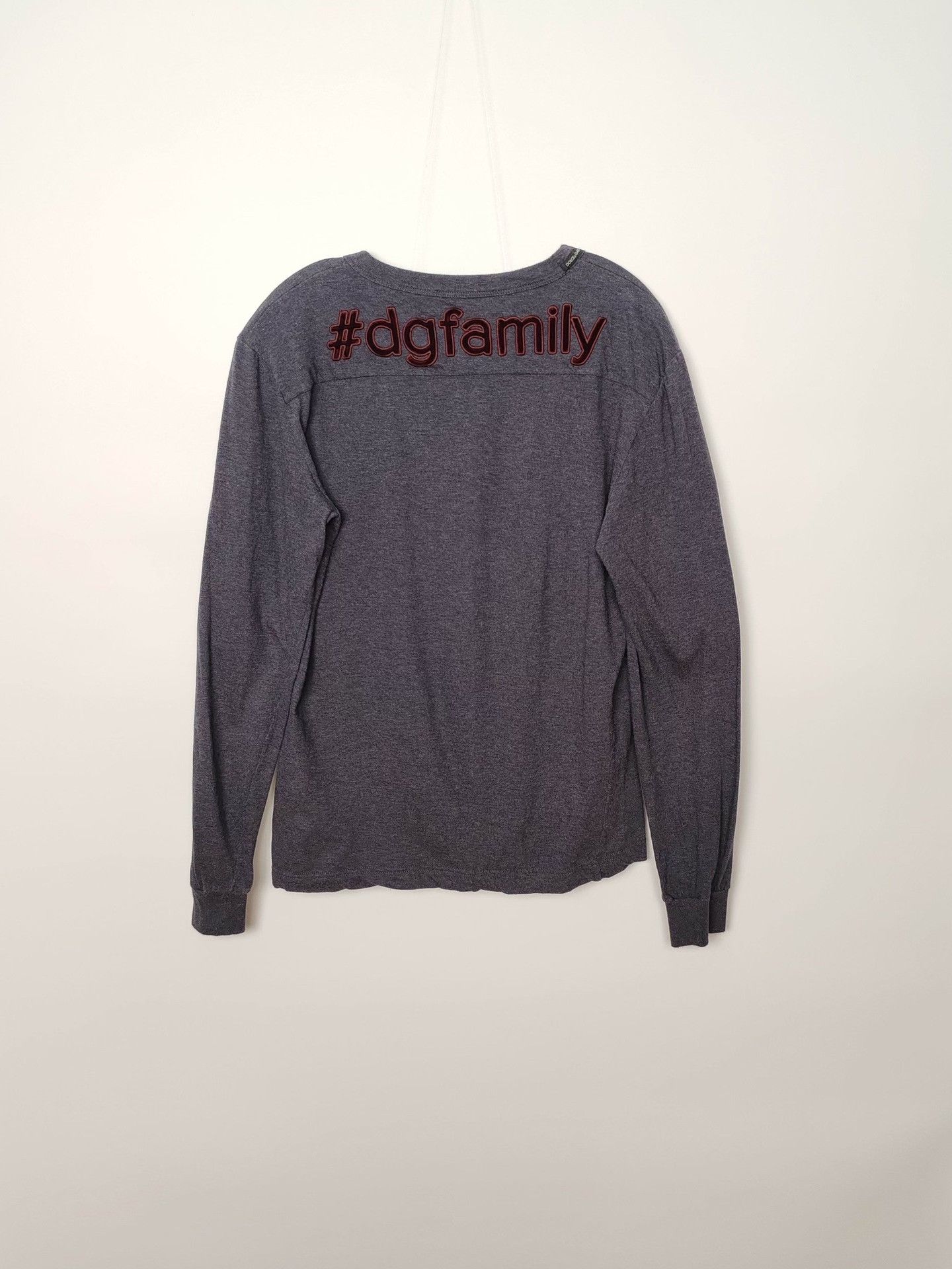 Dolce & Gabbana Dolce & Gabbana DGFamily Long Sleeve T-Shirt S Size US S / EU 44-46 / 1 - 3 Thumbnail