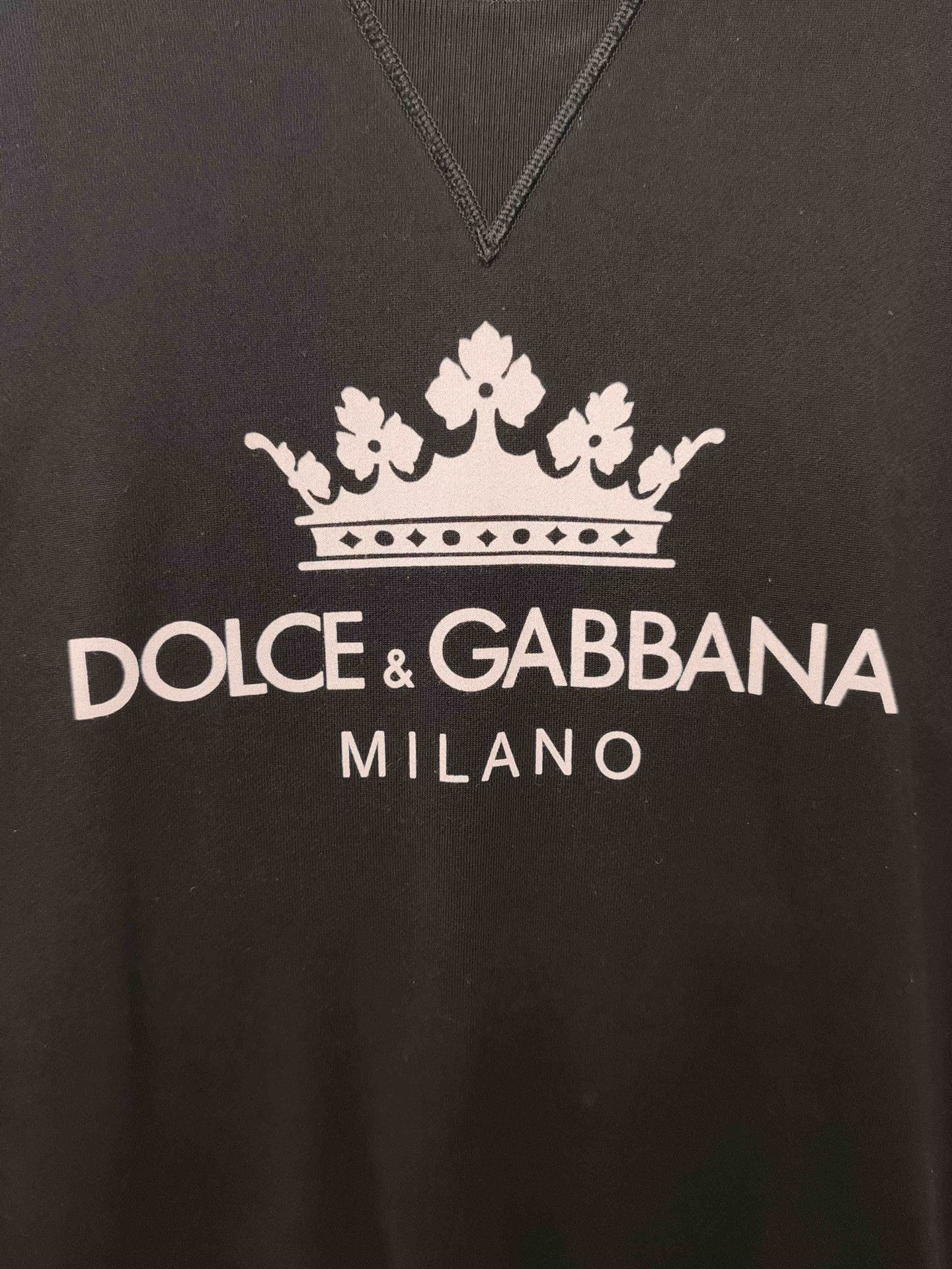 Dolce & Gabbana Dolce & Gabbana Crown Logo Sweatshirt Size S Size US S / EU 44-46 / 1 - 5 Thumbnail