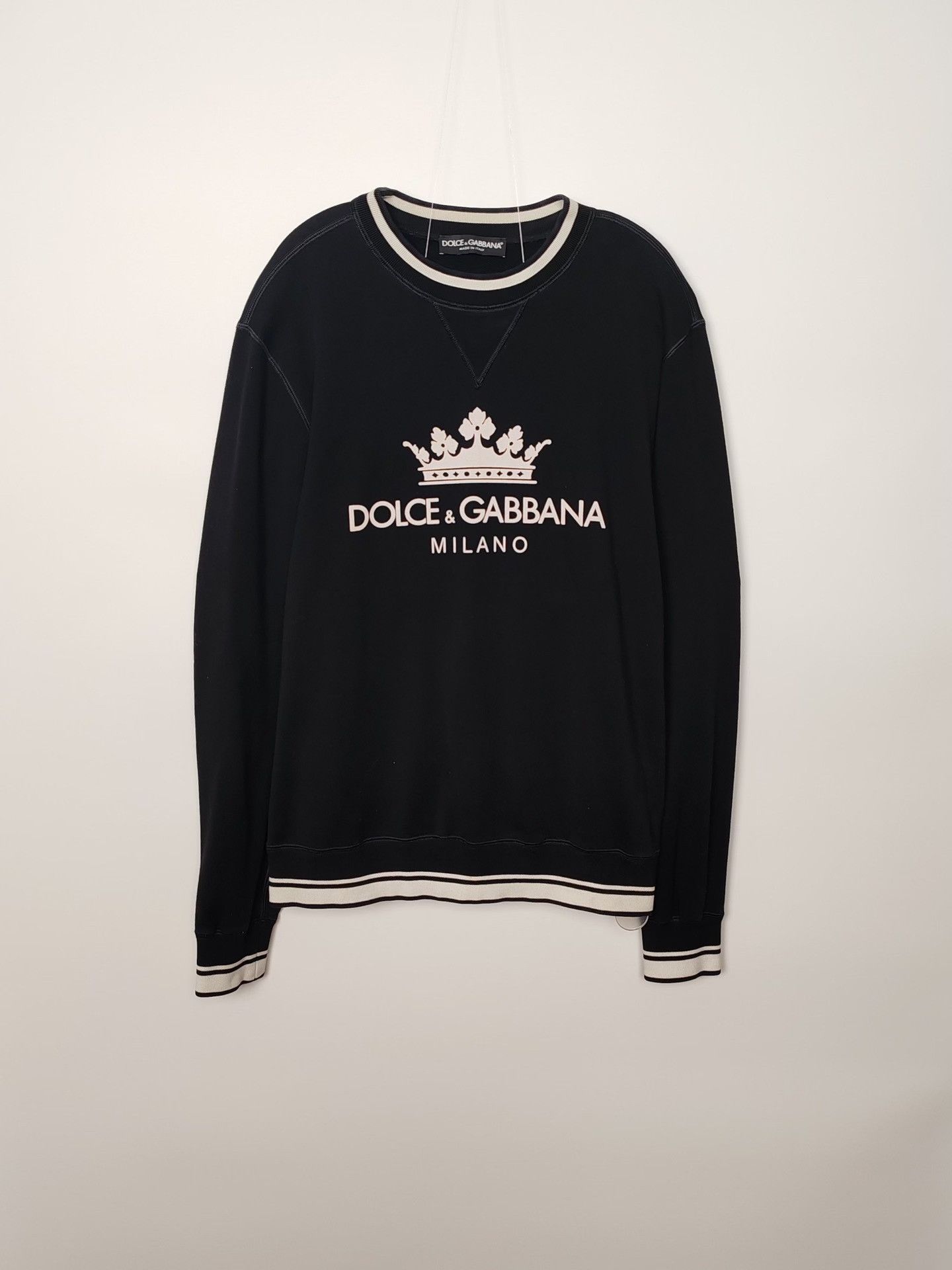 Dolce & Gabbana Dolce & Gabbana Crown Logo Sweatshirt Size S Size US S / EU 44-46 / 1 - 2 Thumbnail