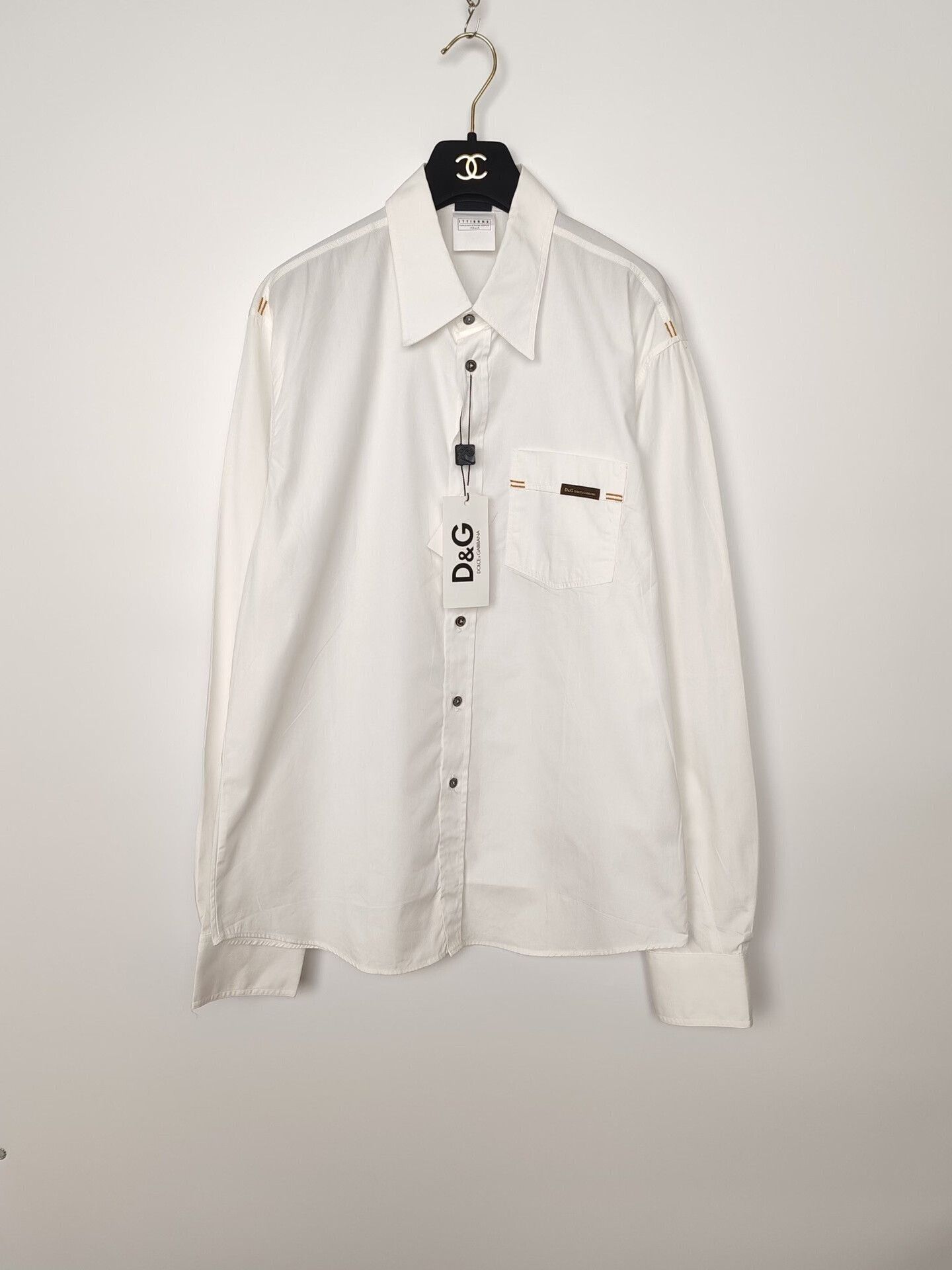 Dolce & Gabbana D&G Embroidered Shirt Size XL Size US XL / EU 56 / 4 - 2 Thumbnail