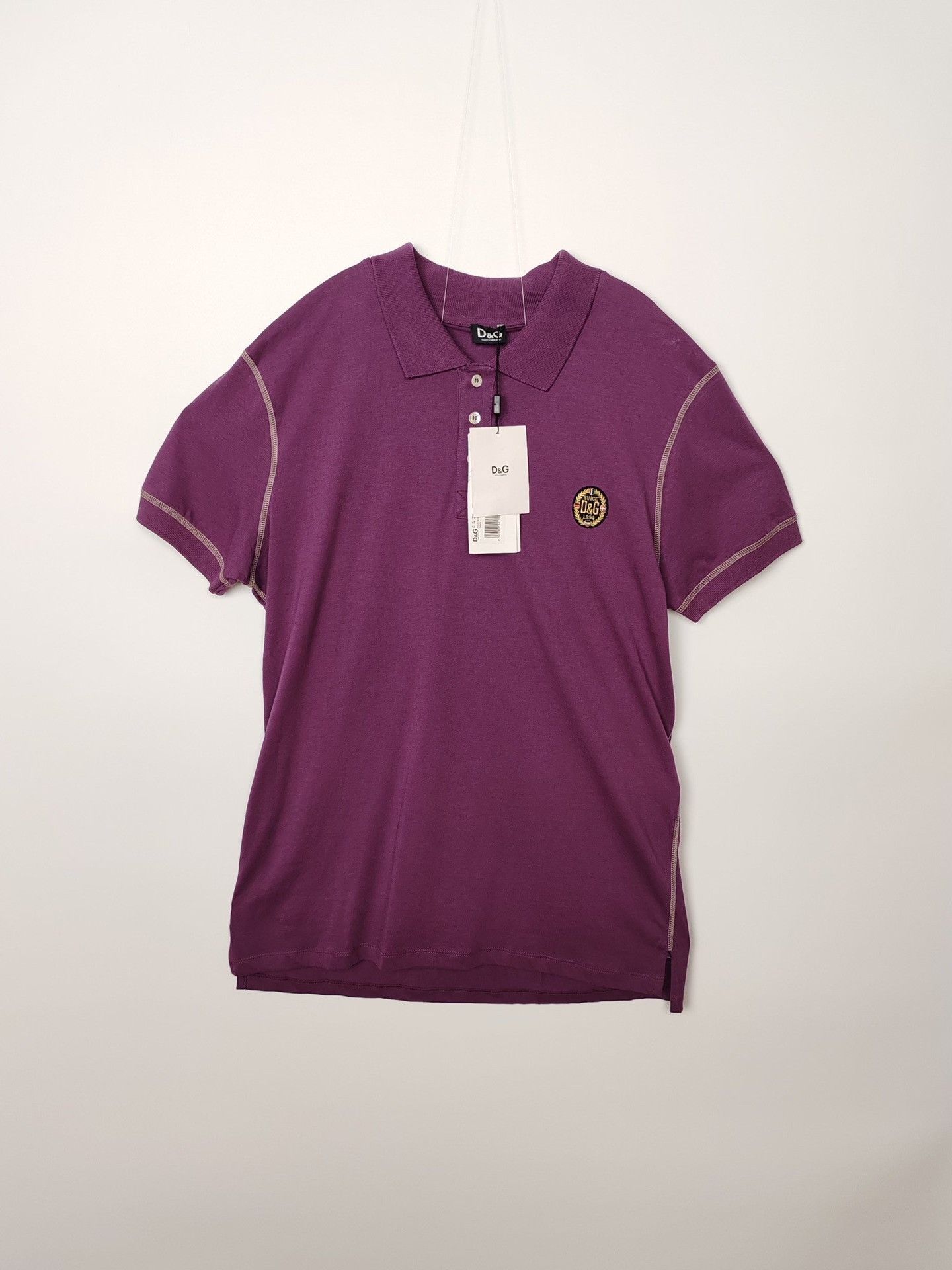 Dolce & Gabbana Dolce & Gabbana Embroidered Logo Polo Size XL Size US XL / EU 56 / 4 - 2 Thumbnail
