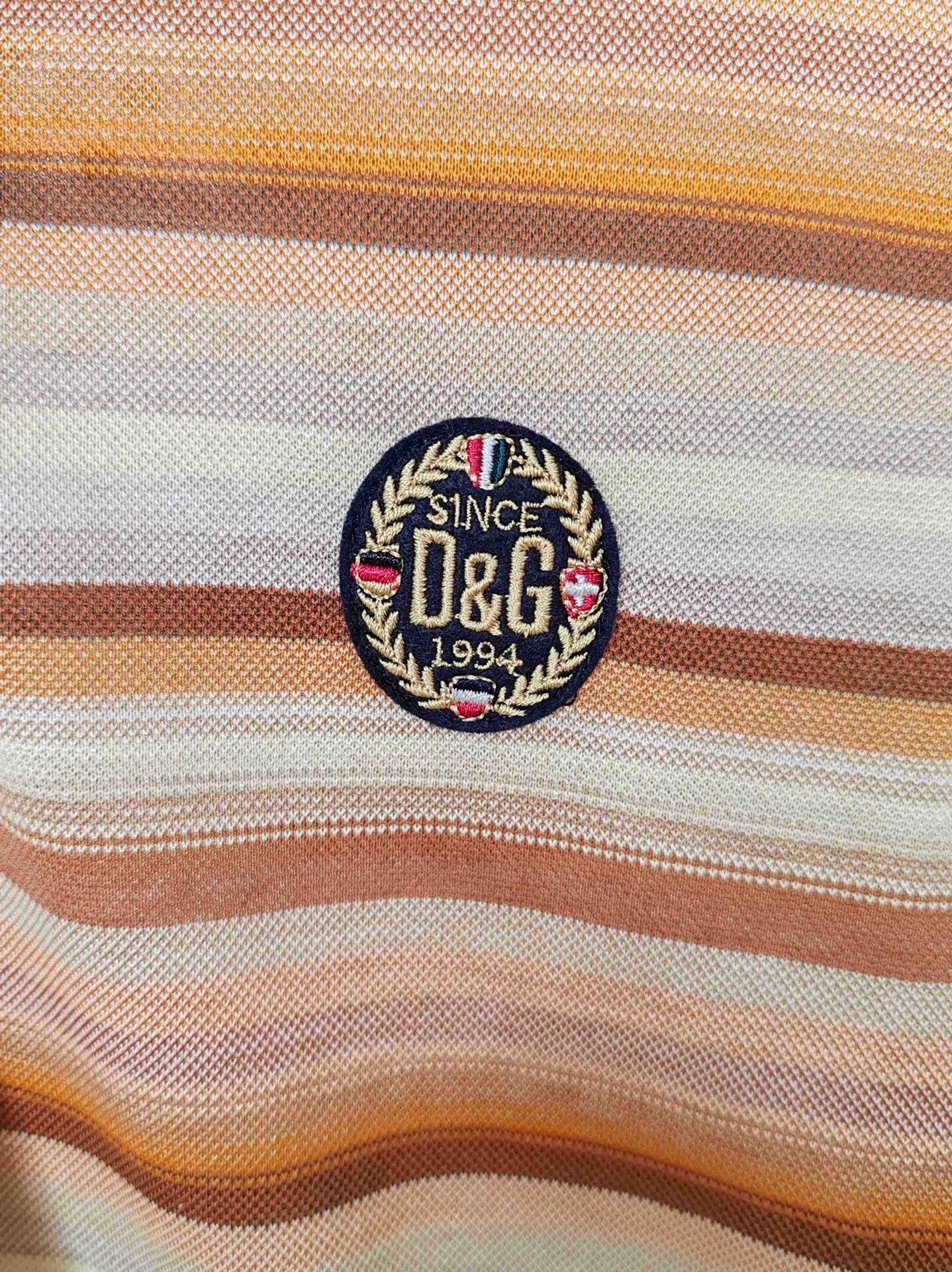 Dolce & Gabbana Dolce & Gabbana Striped Polo Size M Size US M / EU 48-50 / 2 - 6 Thumbnail