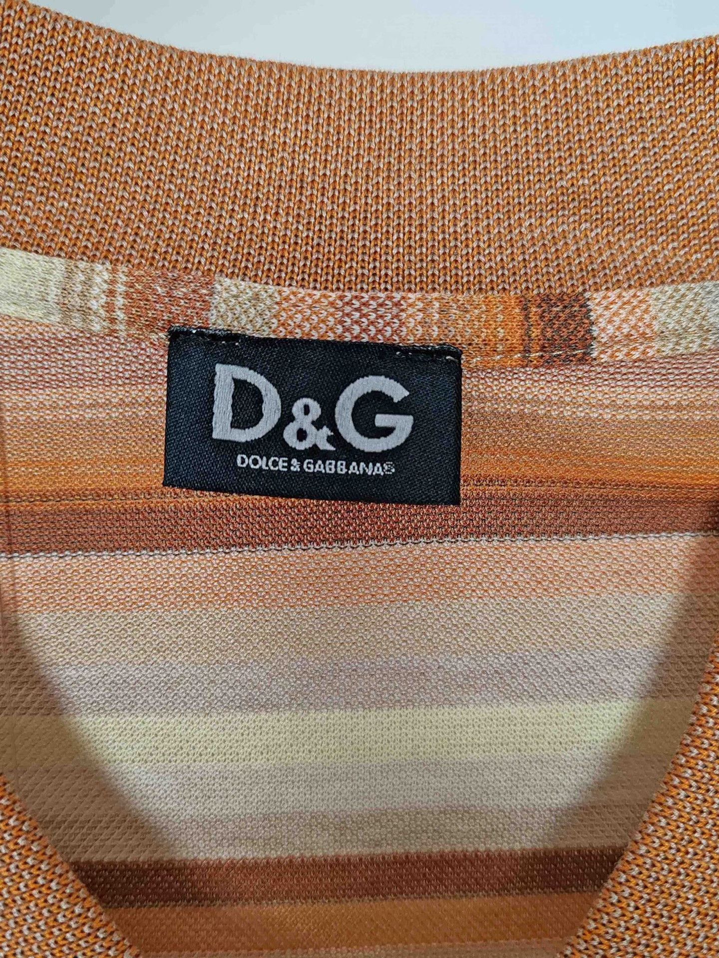 Dolce & Gabbana Dolce & Gabbana Striped Polo Size M Size US M / EU 48-50 / 2 - 4 Thumbnail