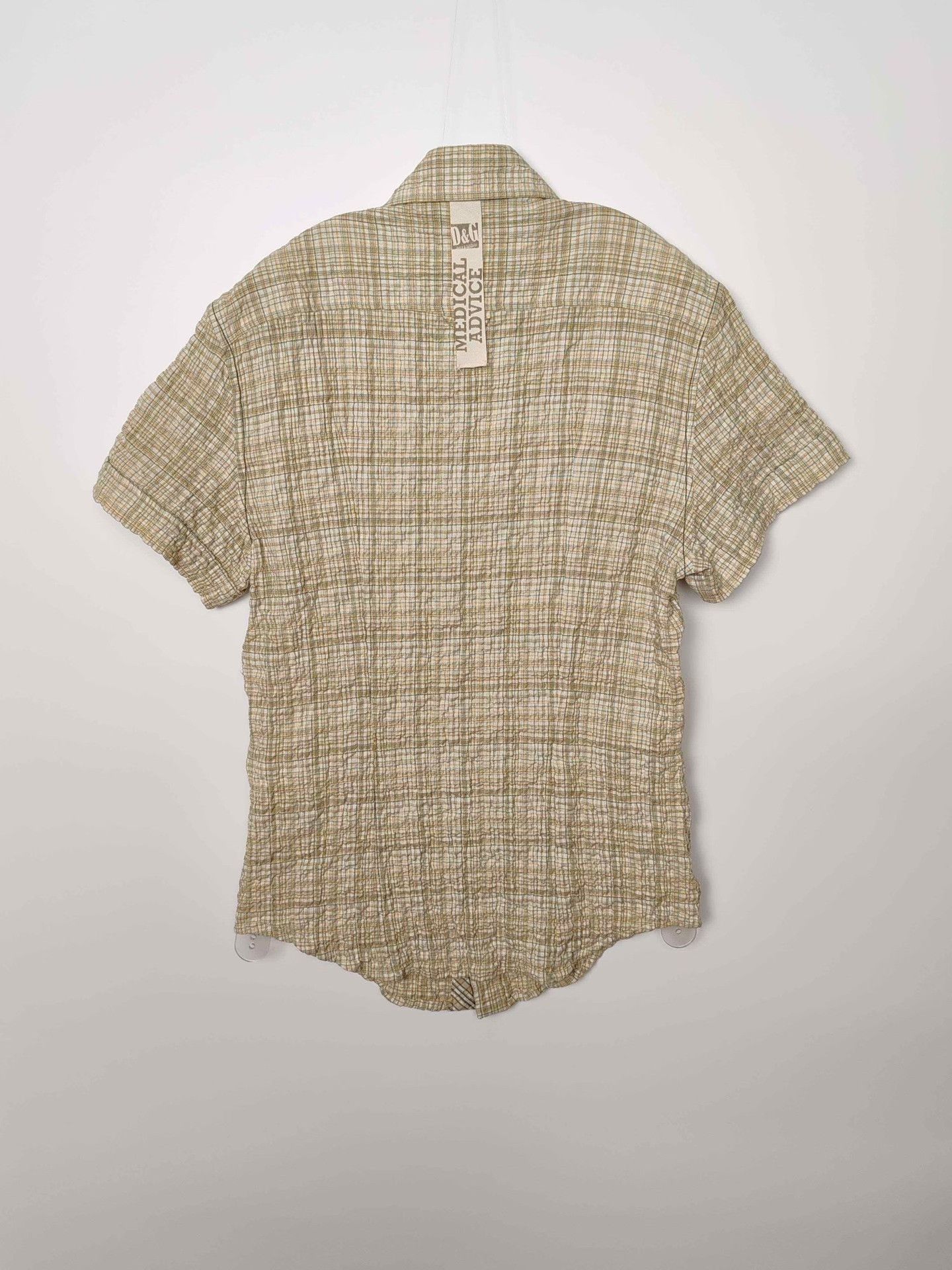 Dolce & Gabbana D&G Plaid Button Up Shirt Size 46 Size US S / EU 44-46 / 1 - 3 Thumbnail