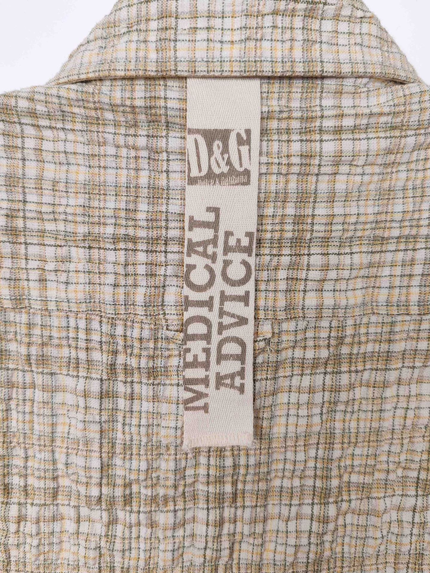 Dolce & Gabbana D&G Plaid Button Up Shirt Size 46 Size US S / EU 44-46 / 1 - 8 Thumbnail