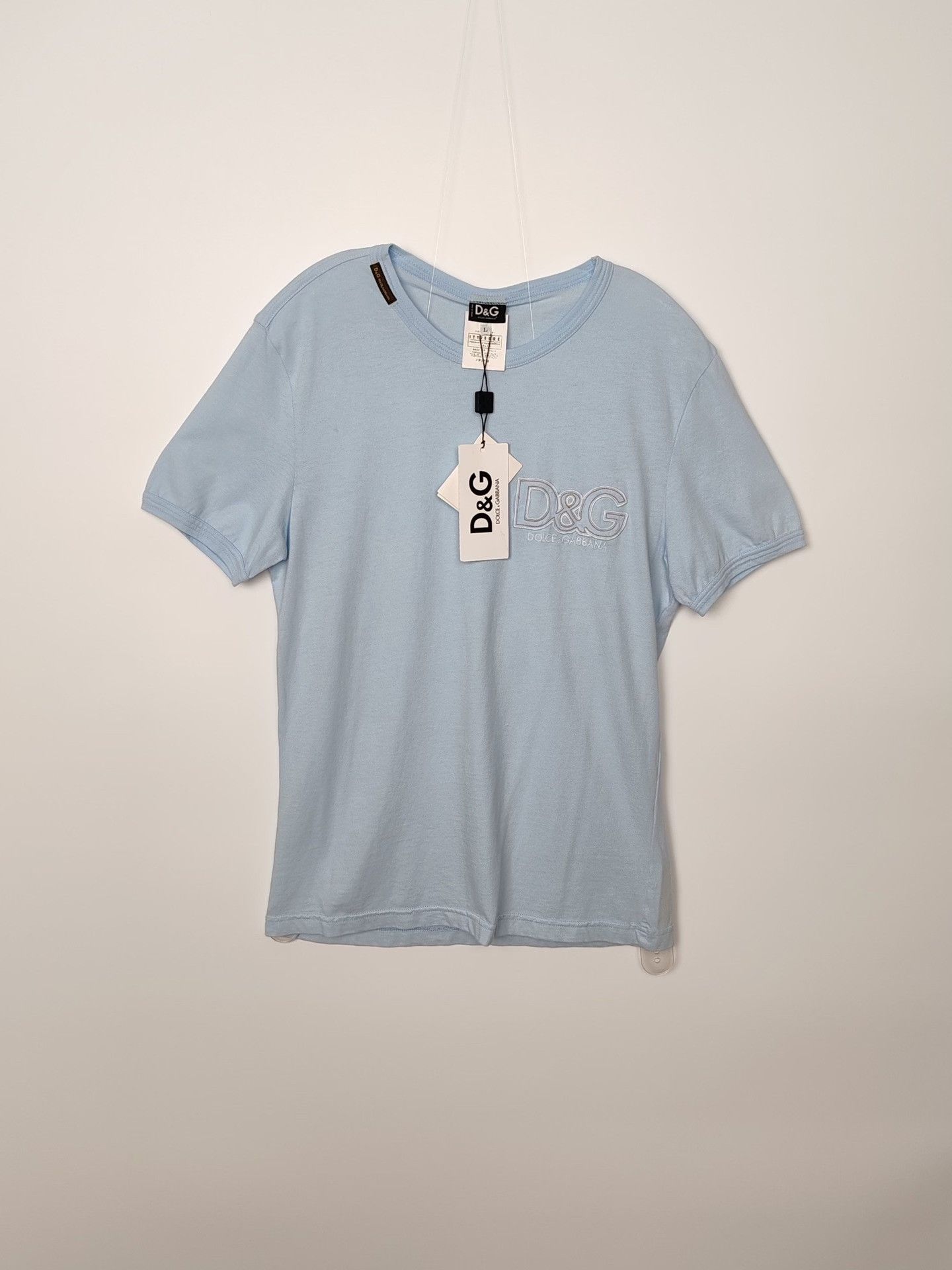 Dolce & Gabbana Dolce & Gabbana Embroidered Logo T-Shirt Size L Size US L / EU 52-54 / 3 - 2 Thumbnail