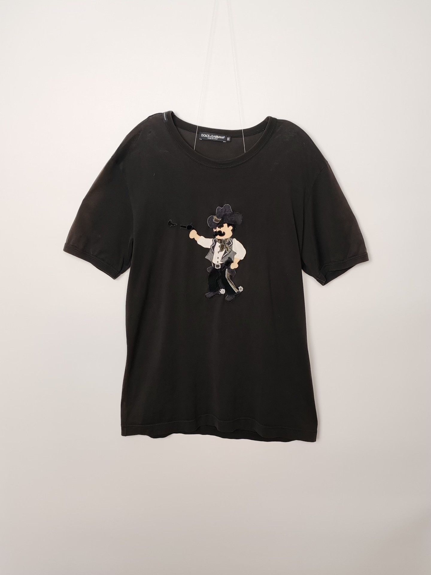Dolce & Gabbana Dolce & Gabbana Cowboy Patch T-Shirt Size L Size US L / EU 52-54 / 3 - 2 Thumbnail