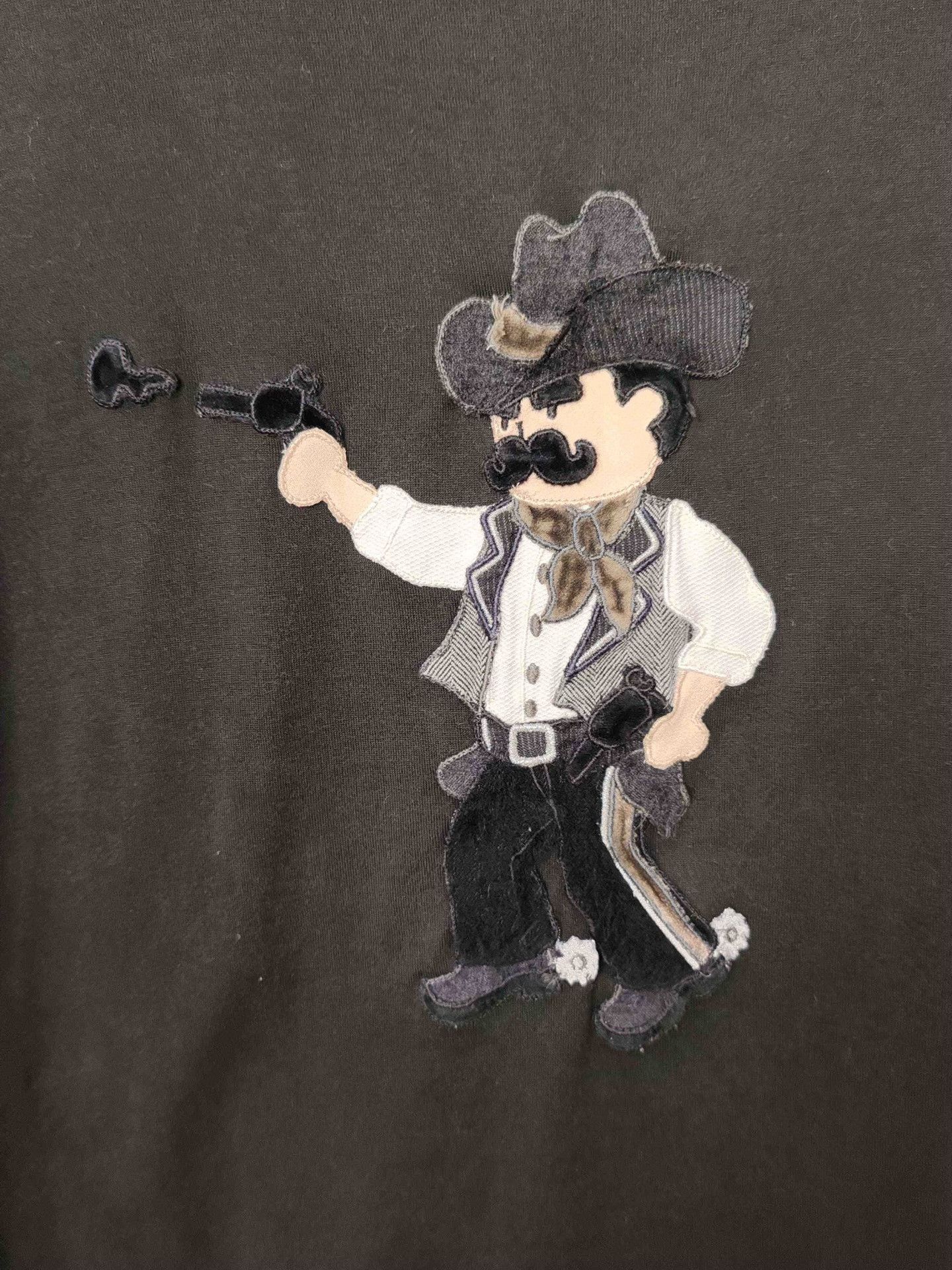 Dolce & Gabbana Dolce & Gabbana Cowboy Patch T-Shirt Size L Size US L / EU 52-54 / 3 - 6 Thumbnail