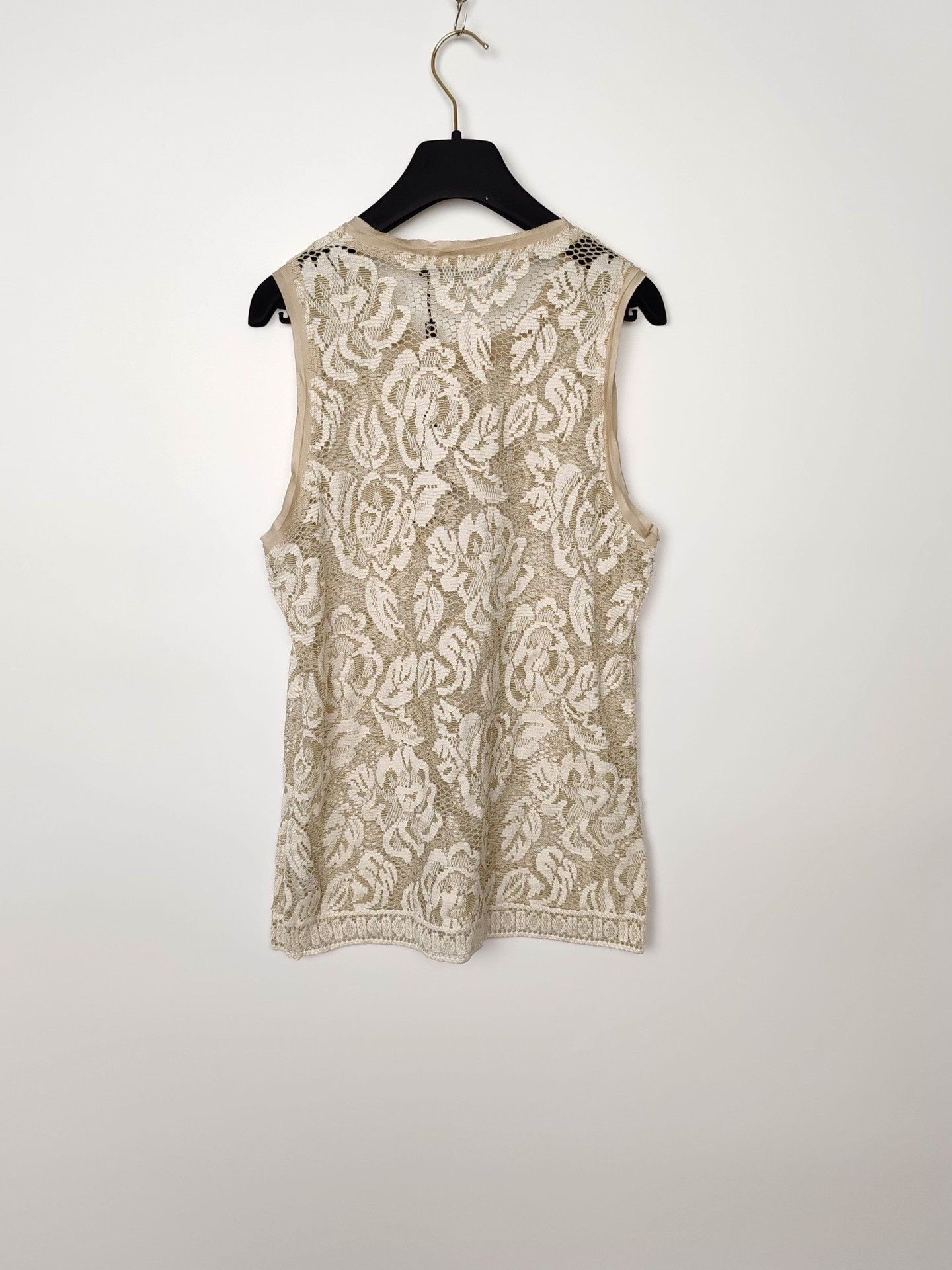 Dolce & Gabbana Dolce & Gabbana Lace Tank Top Size 44 Size M / US 6-8 / IT 42-44 - 3 Thumbnail