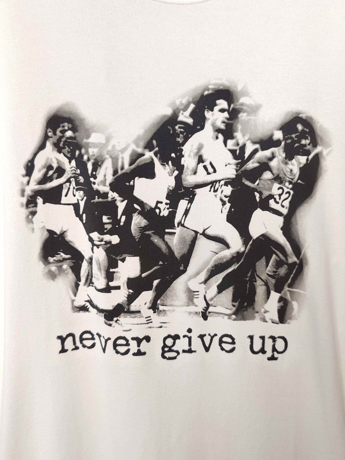 Dolce & Gabbana D&G Never Give Up Graphic T-Shirt Size M Size US M / EU 48-50 / 2 - 5 Thumbnail