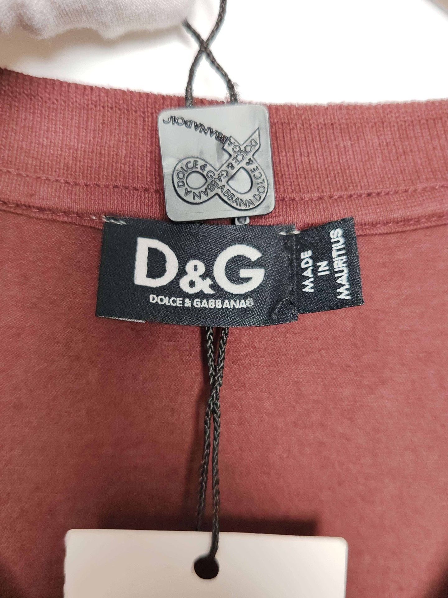 Dolce & Gabbana Dolce & Gabbana Logo Print V-Neck T-Shirt Size M Size US M / EU 48-50 / 2 - 4 Thumbnail