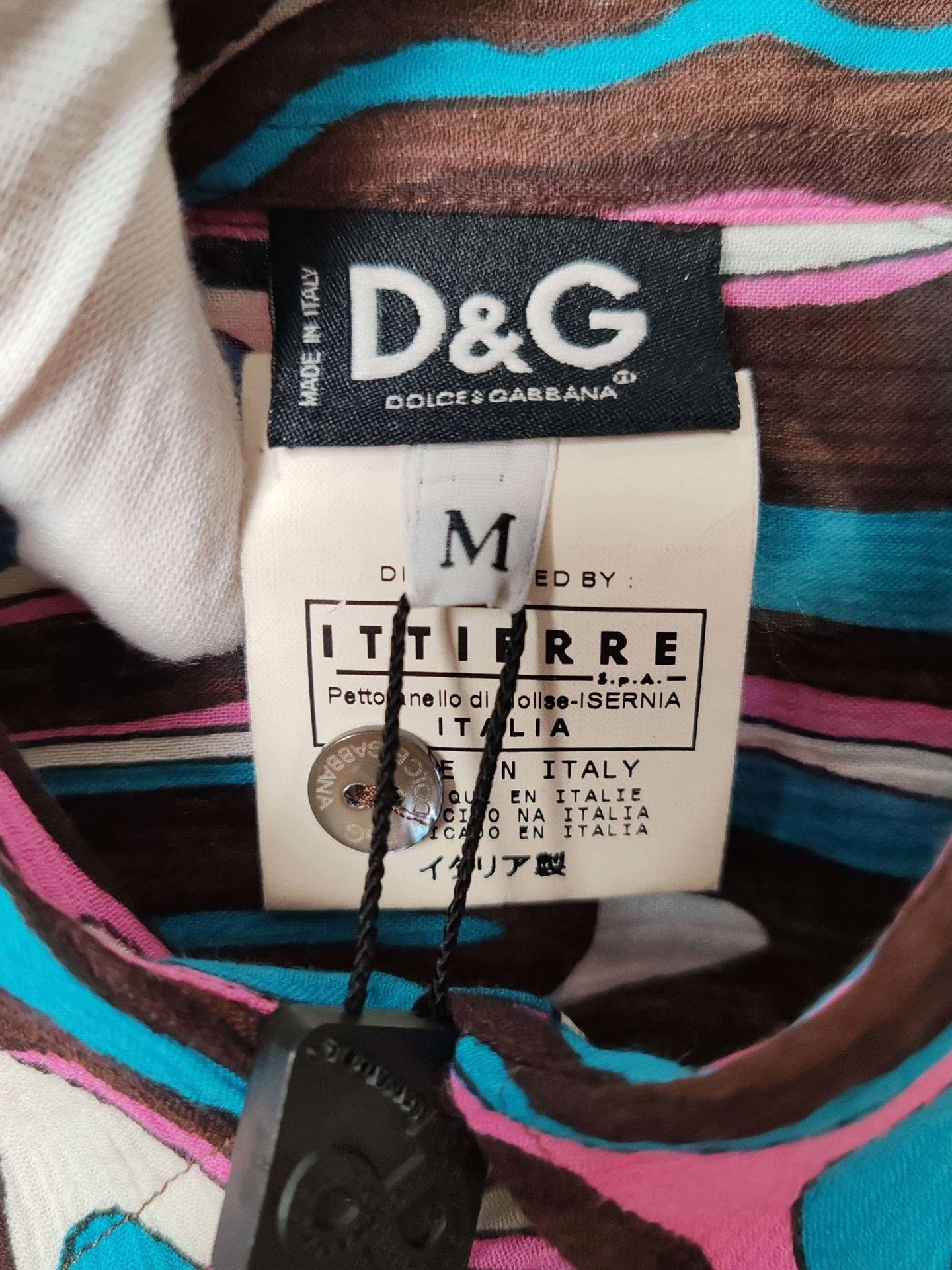 Dolce & Gabbana Dolce & Gabbana Abstract Print Shirt Size M Size US M / EU 48-50 / 2 - 4 Thumbnail