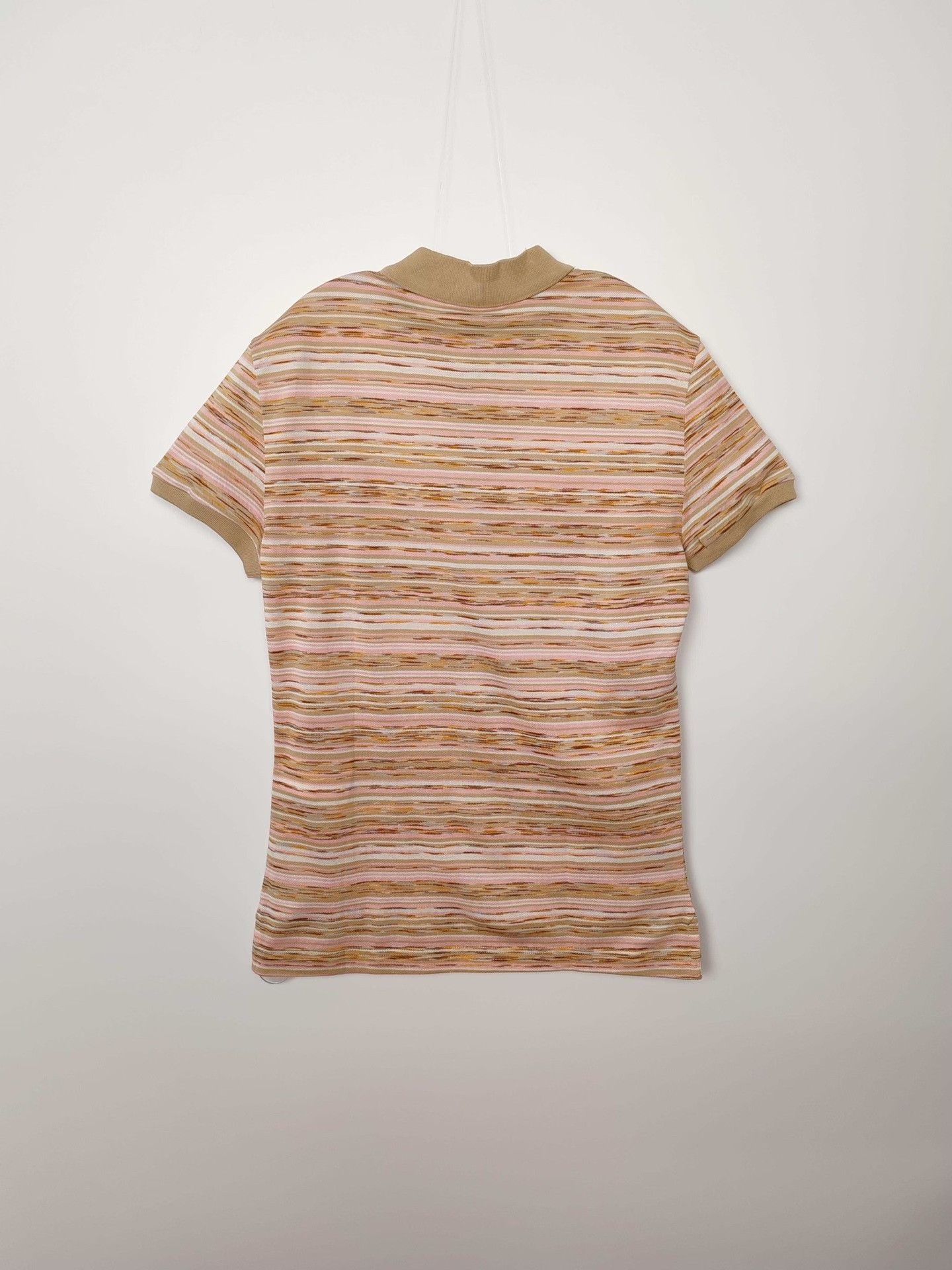 Dolce & Gabbana Dolce & Gabbana Striped Logo Polo Shirt Size S Size US S / EU 44-46 / 1 - 3 Thumbnail