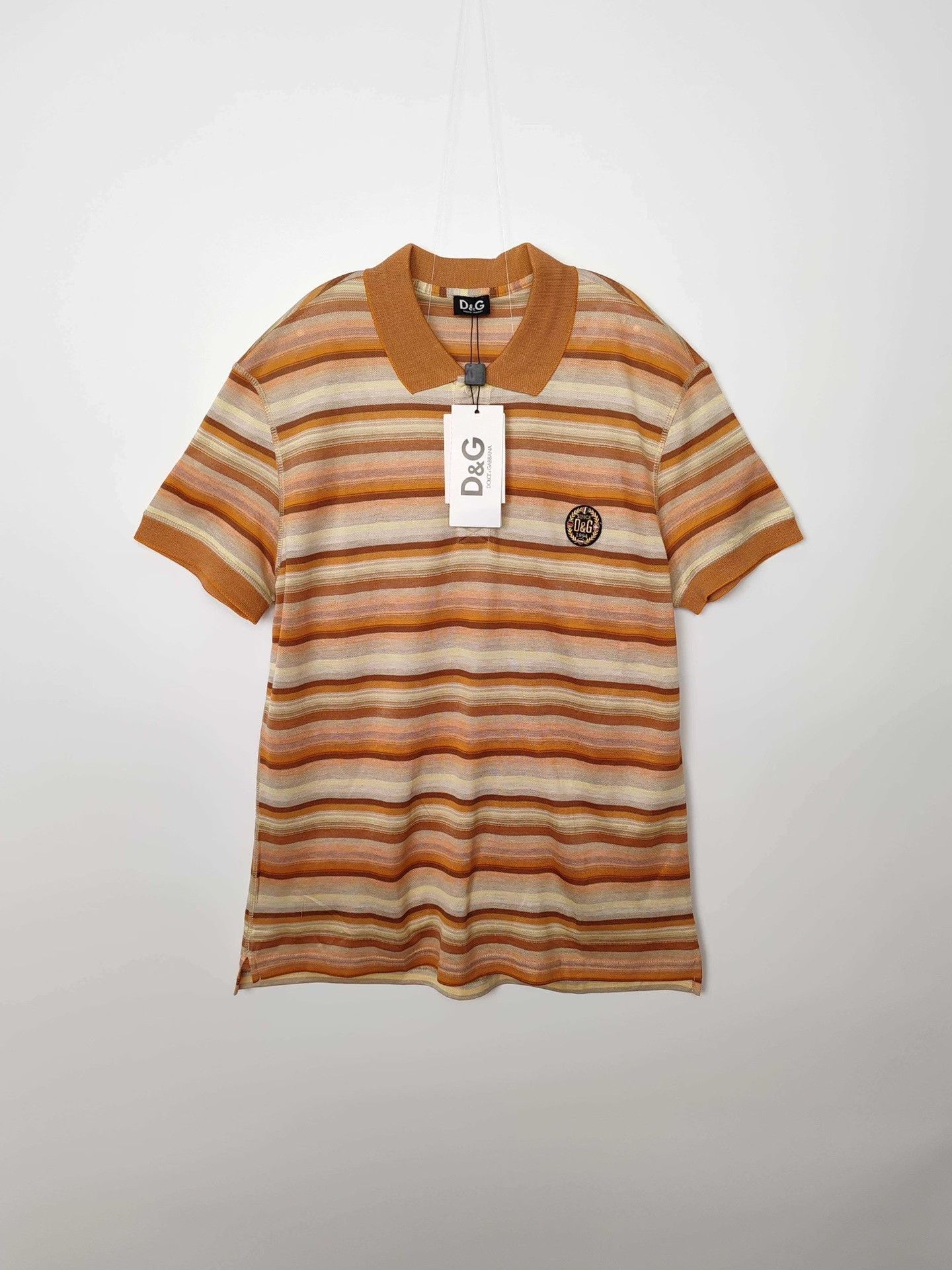 Dolce & Gabbana D&G Striped Polo Size XXL Size US XXL / EU 58 / 5 - 2 Thumbnail