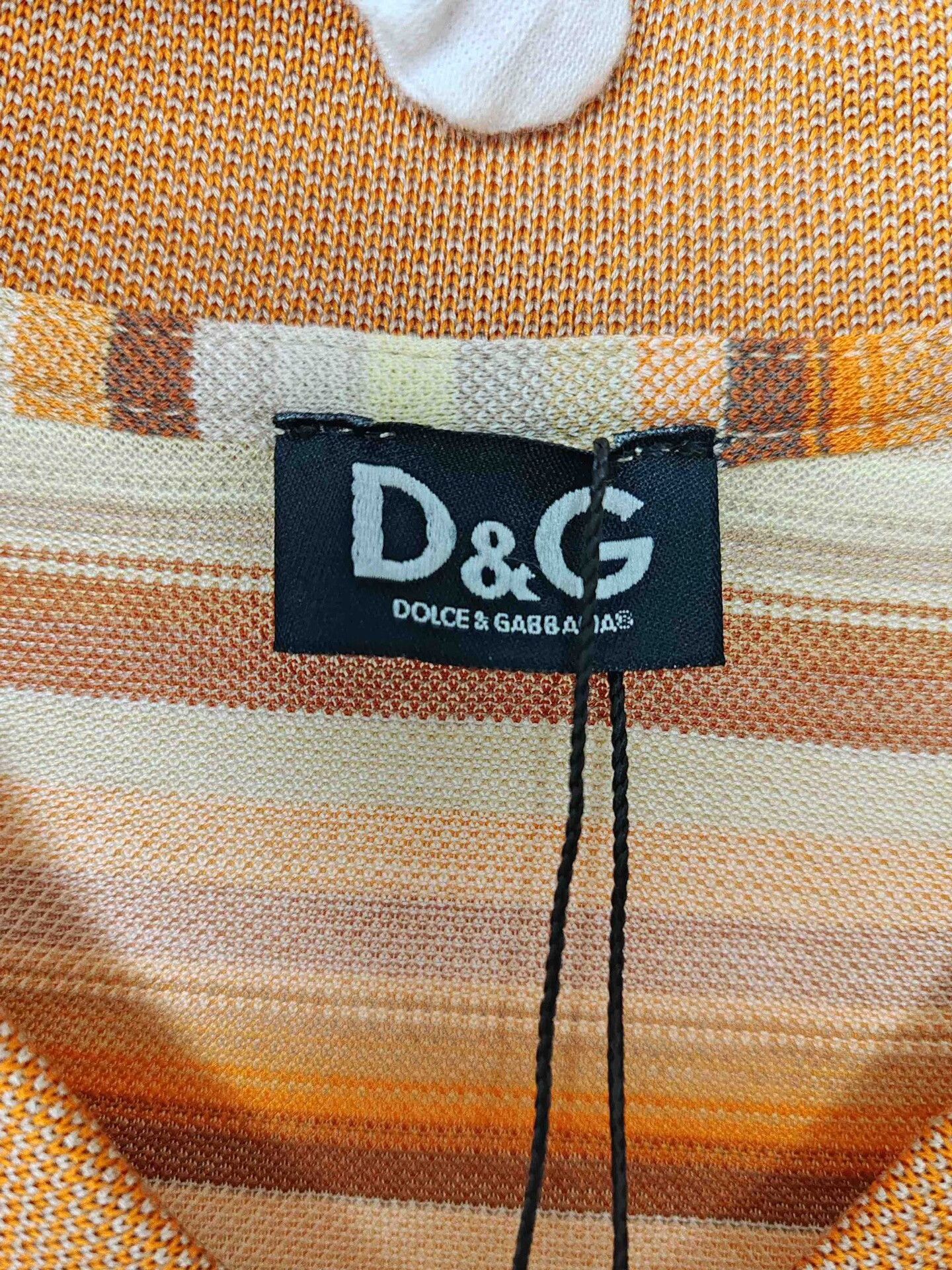 Dolce & Gabbana D&G Striped Polo Size XXL Size US XXL / EU 58 / 5 - 4 Thumbnail