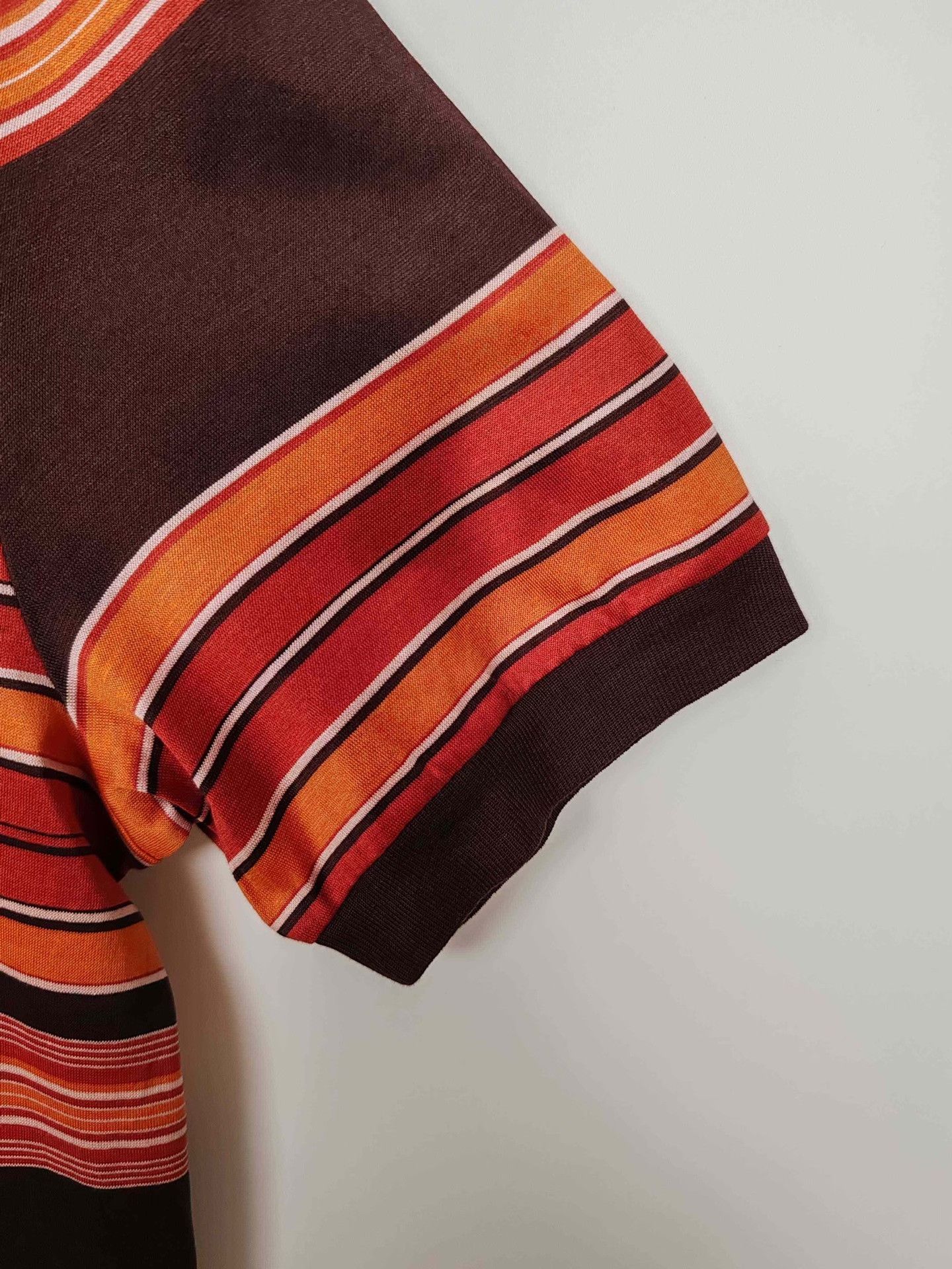Dolce & Gabbana D&G Striped Polo Shirt Size S Size US S / EU 44-46 / 1 - 8 Thumbnail