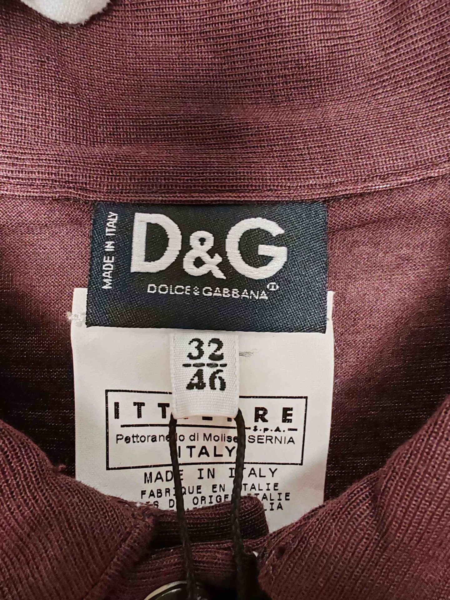 Dolce & Gabbana D&G Striped Polo Shirt Size S Size US S / EU 44-46 / 1 - 4 Thumbnail