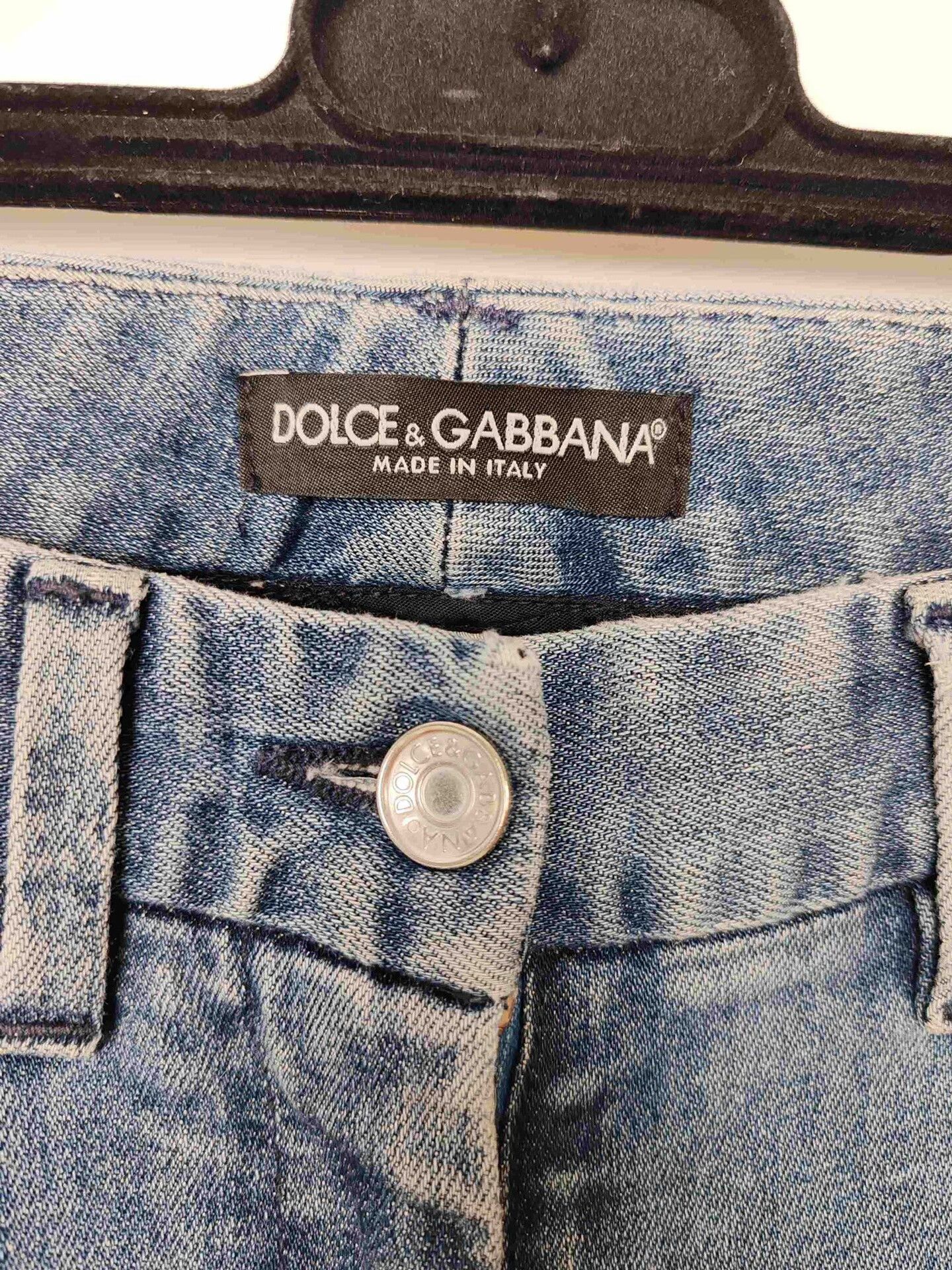 Dolce & Gabbana Dolce & Gabbana Washed Denim Jeans Size 40 Size 27" / US 4 / IT 40 - 4 Thumbnail