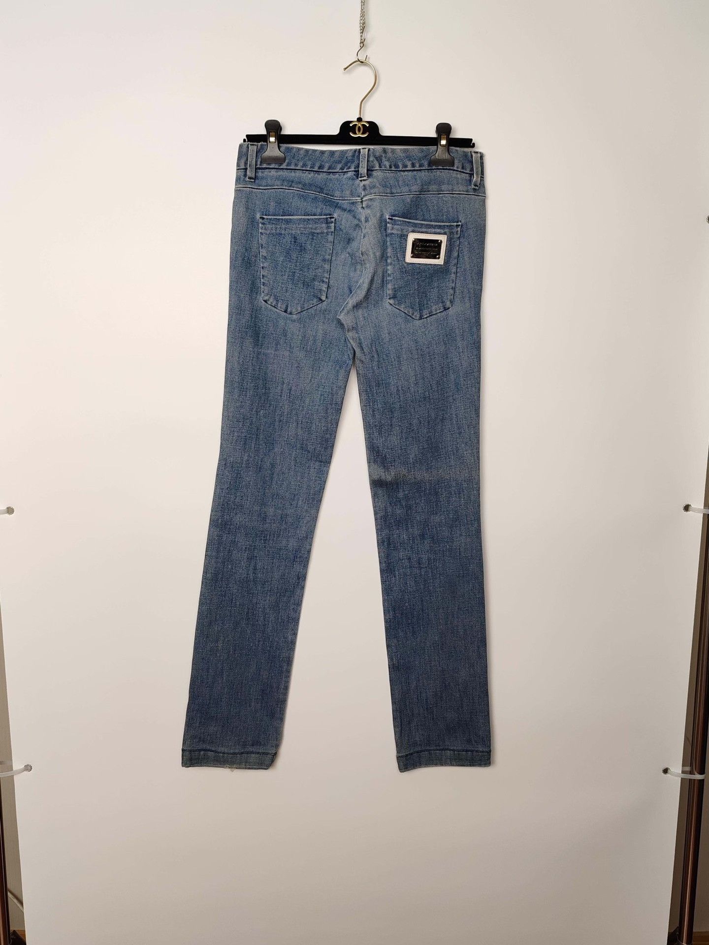 Dolce & Gabbana Dolce & Gabbana Washed Denim Jeans Size 40 Size 27" / US 4 / IT 40 - 3 Thumbnail