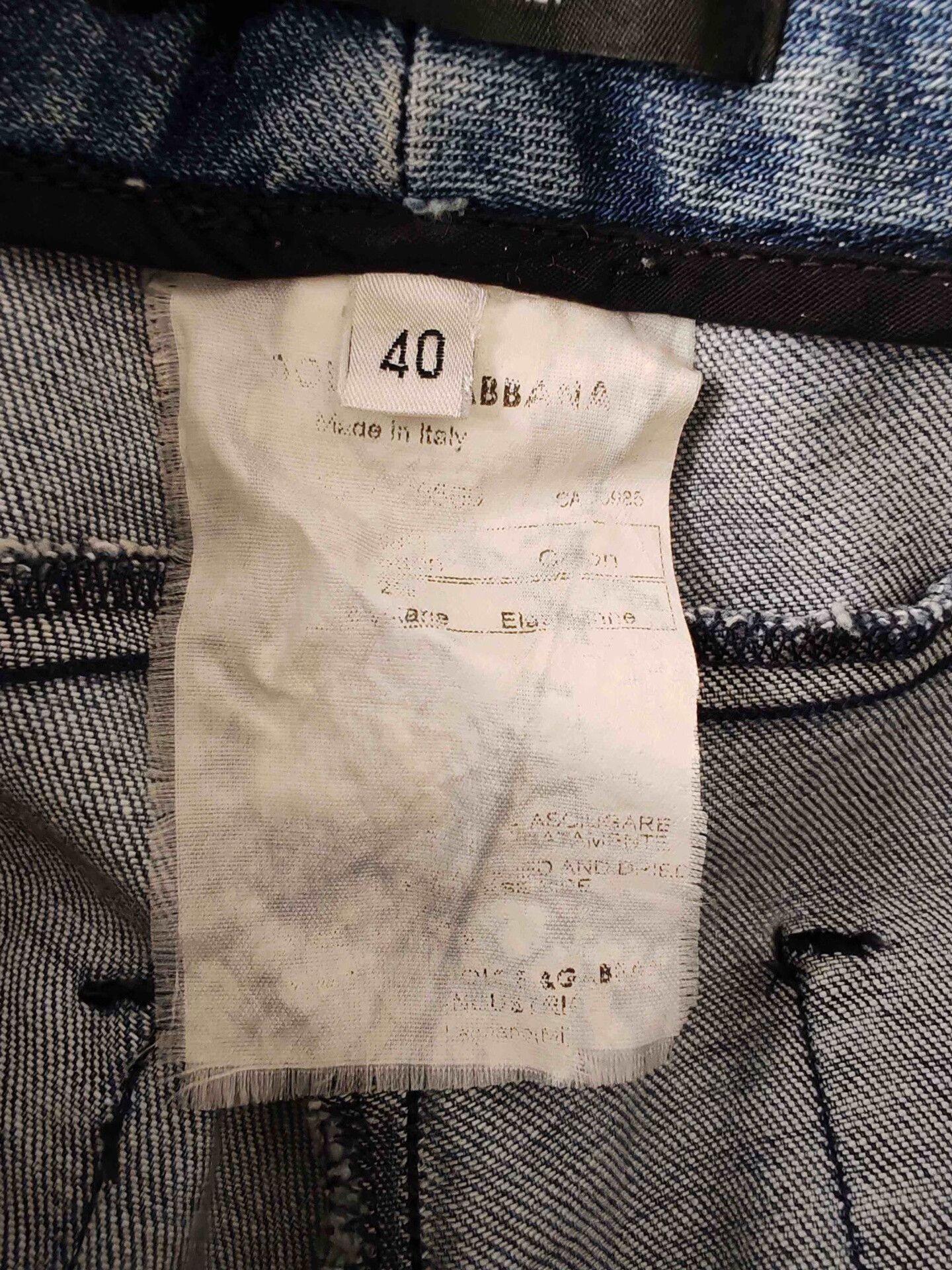 Dolce & Gabbana Dolce & Gabbana Washed Denim Jeans Size 40 Size 27" / US 4 / IT 40 - 7 Thumbnail