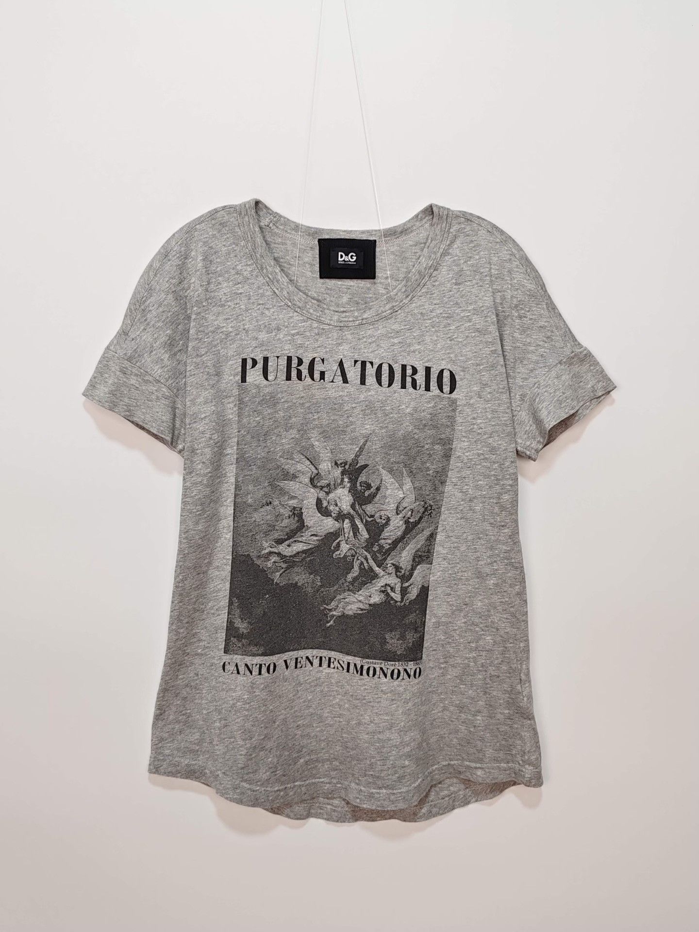 Dolce & Gabbana Dolce & Gabbana Purgatorio Graphic T-Shirt US XXS Size US XXS / EU 40 - 2 Thumbnail