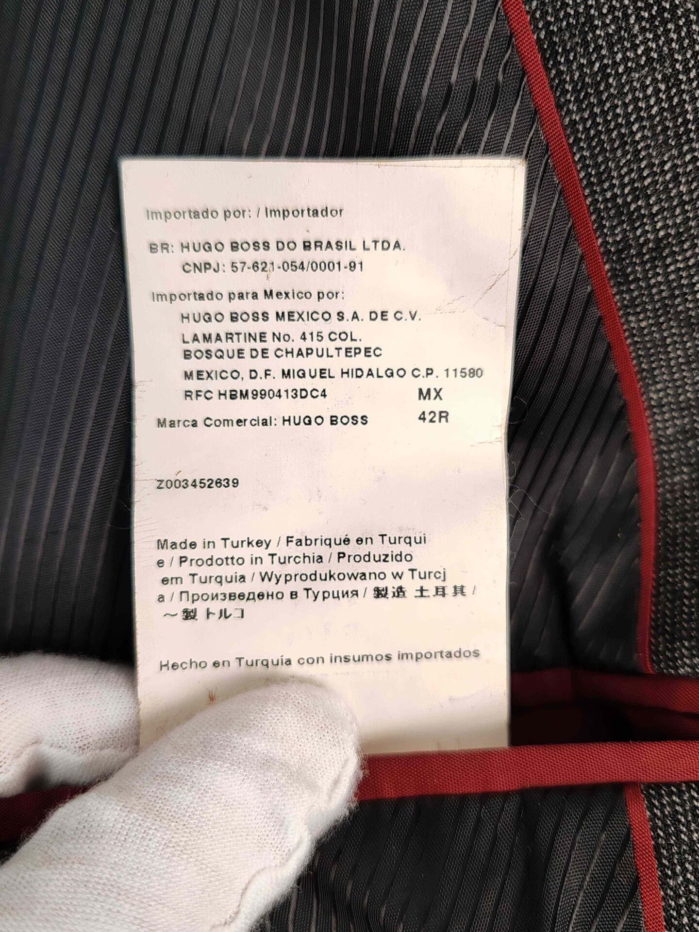 Hugo Boss BOSS Cashmere-Wool Blazer Size 42R Size 42R - 8 Thumbnail