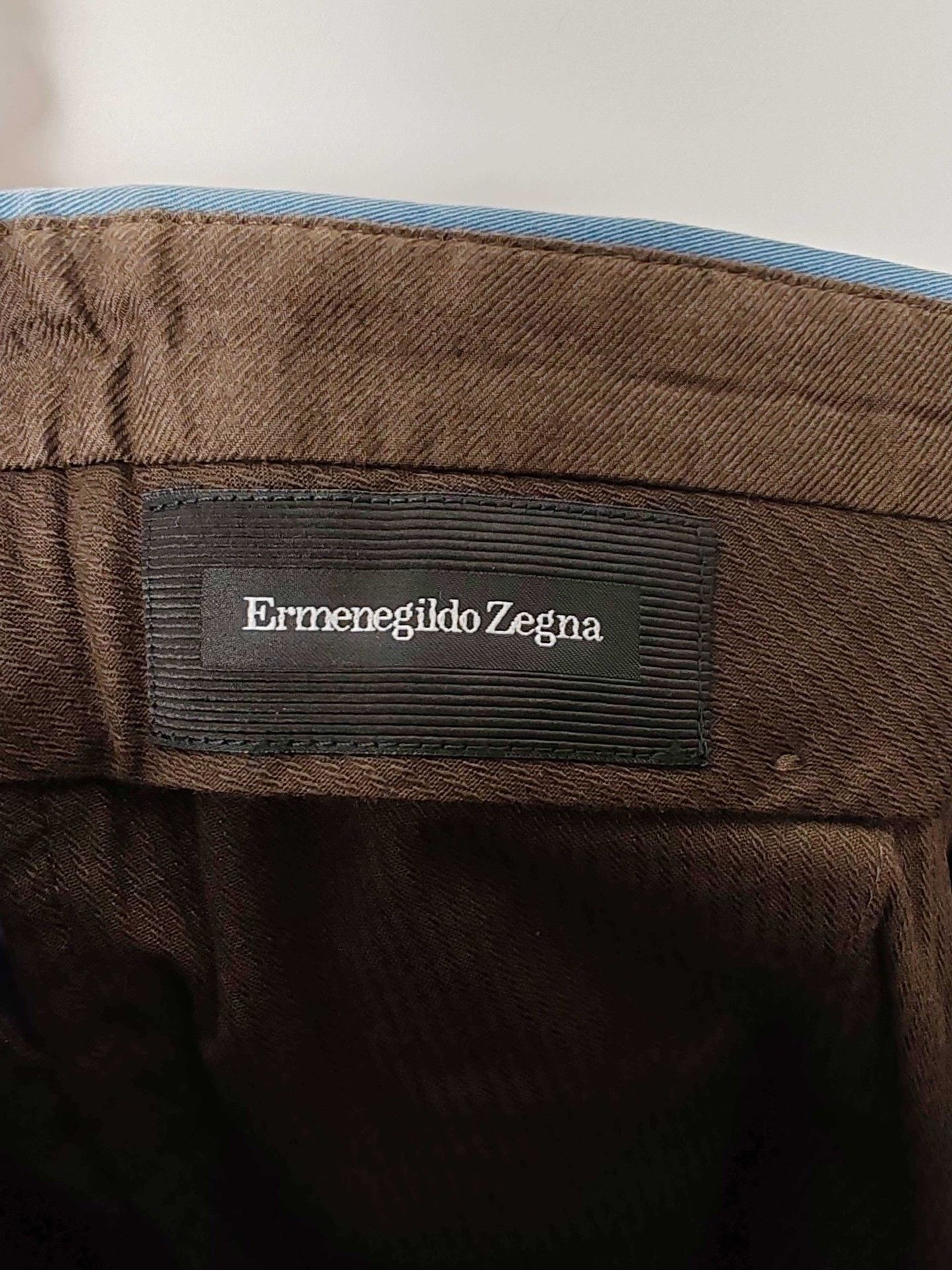 Ermenegildo Zegna Ermenegildo Zegna Cotton Blend Casual Pants Size 28 Size US 28 / EU 44 - 5 Thumbnail