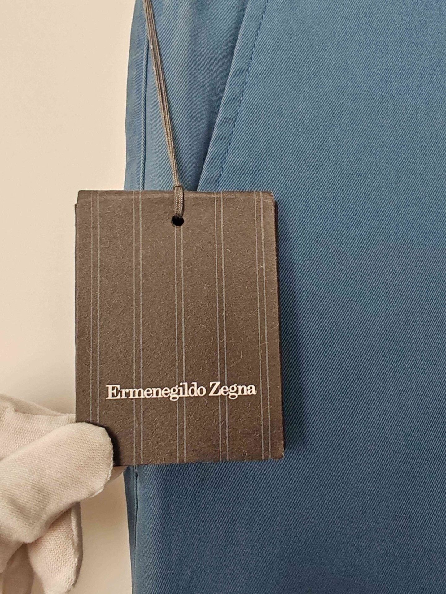 Ermenegildo Zegna Ermenegildo Zegna Cotton Blend Casual Pants Size 28 Size US 28 / EU 44 - 6 Thumbnail