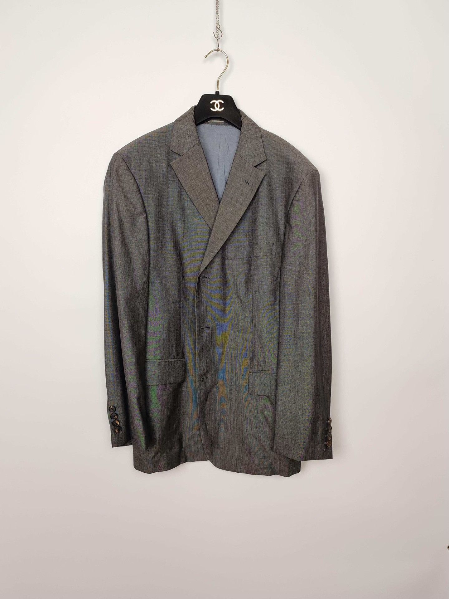 Hugo Boss Boss Silk-Wool Blazer Size L Size 40R - 2 Thumbnail