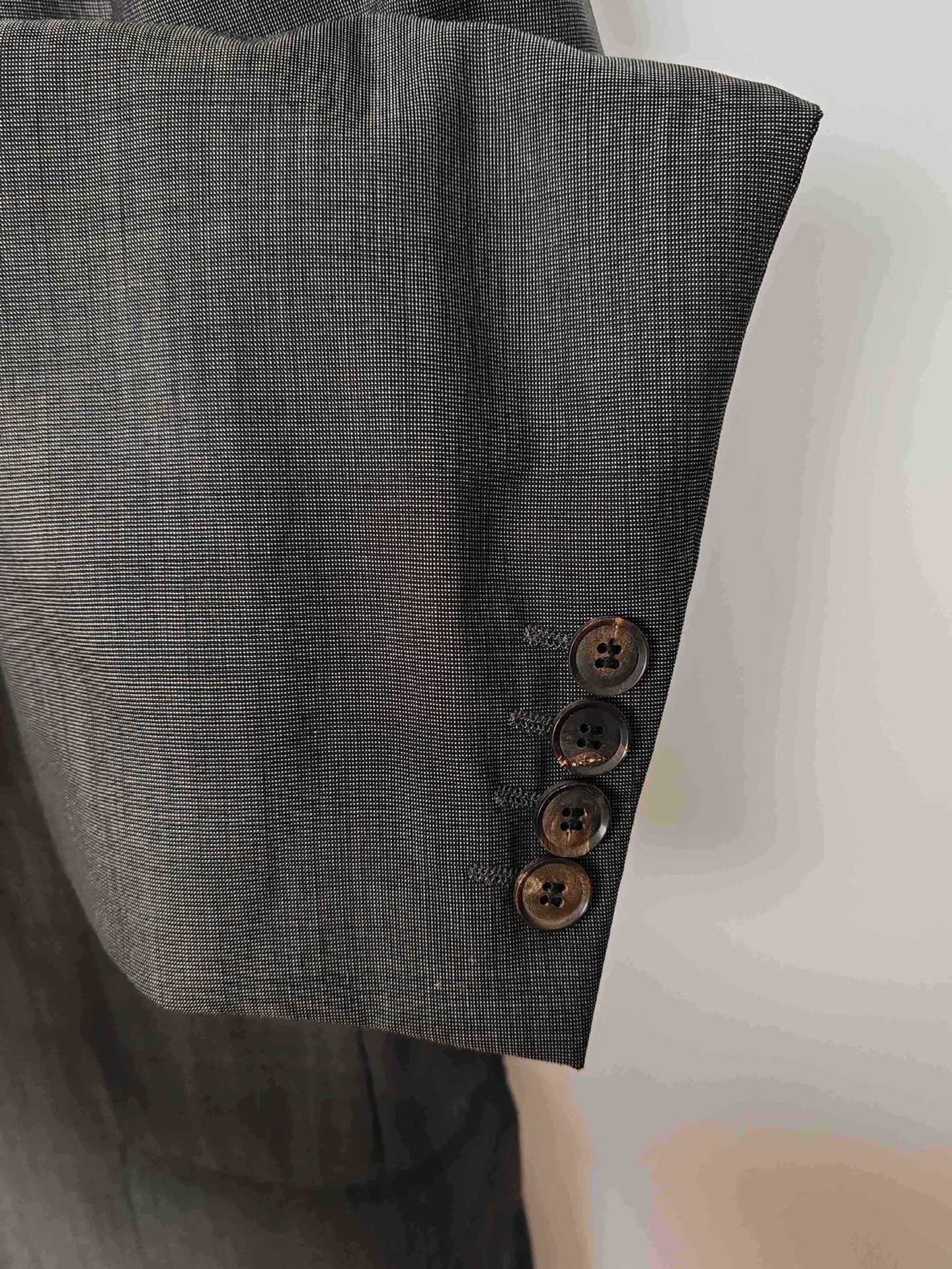 Hugo Boss Boss Silk-Wool Blazer Size L Size 40R - 6 Thumbnail