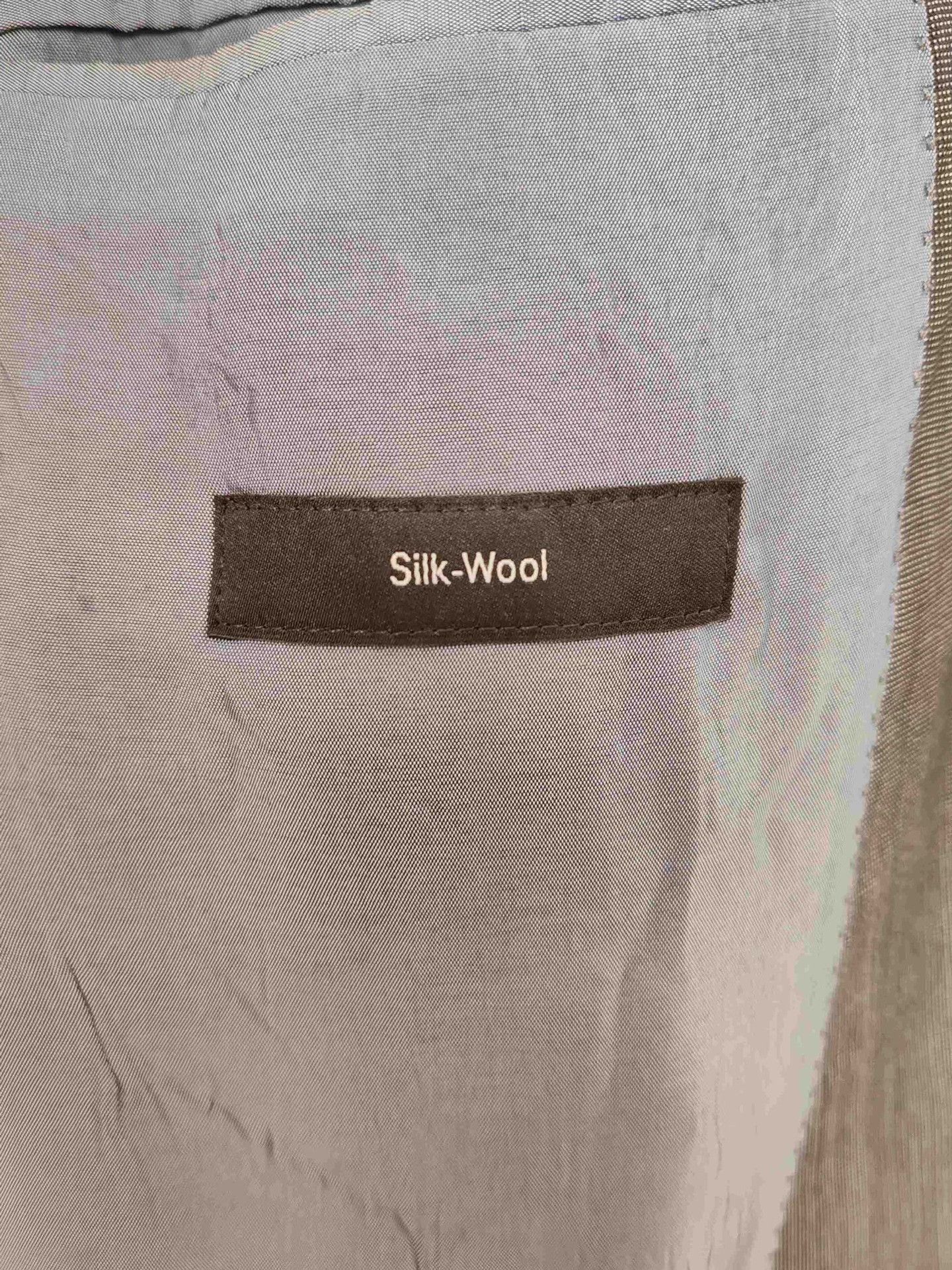 Hugo Boss Boss Silk-Wool Blazer Size L Size 40R - 7 Thumbnail